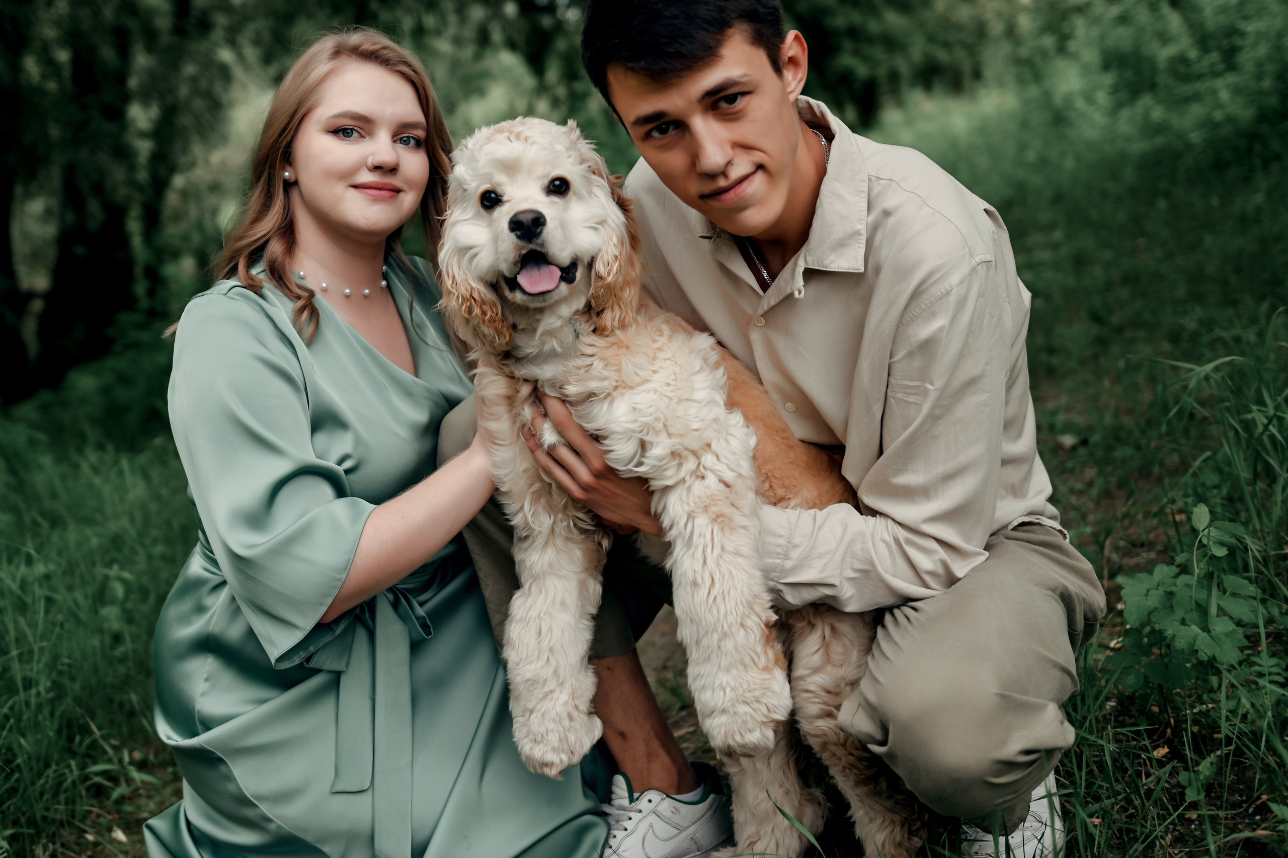 Love story прогулка вместе с песиком))). Свадебный, семейный, детский, контент фотограф в Омске Максим Ильин