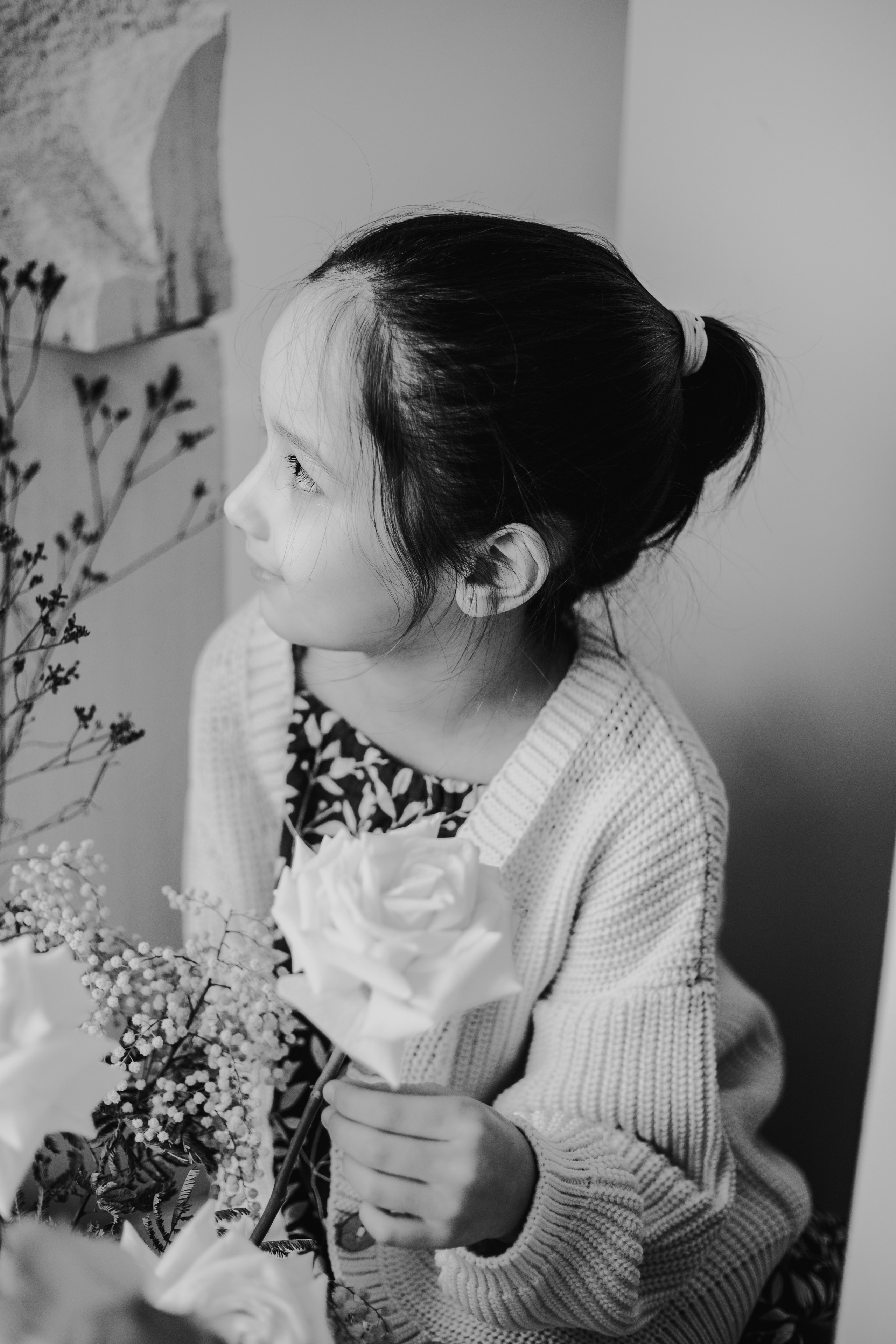 Цветочная фотосессия в фотостудии. Семейная фотосессия. Фотограф в Санкт-Петербурге, Анна Скворцова