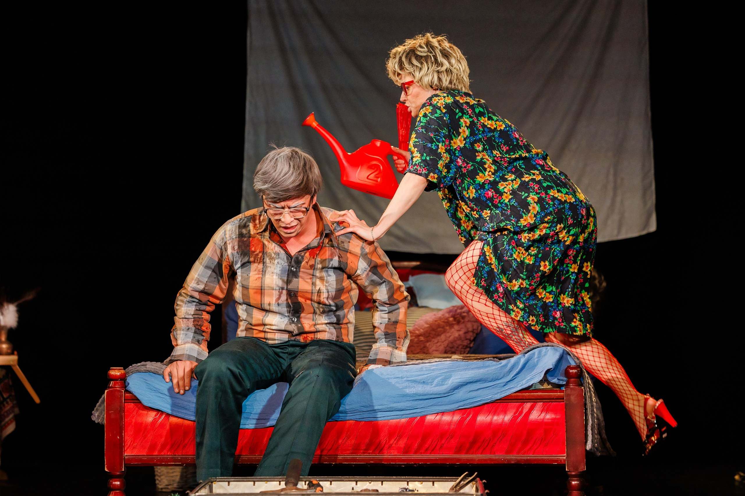 Спектакль «Убей меня, голубчик!» в СПб. Фотограф в Санкт-Петербурге — Сергей Петров