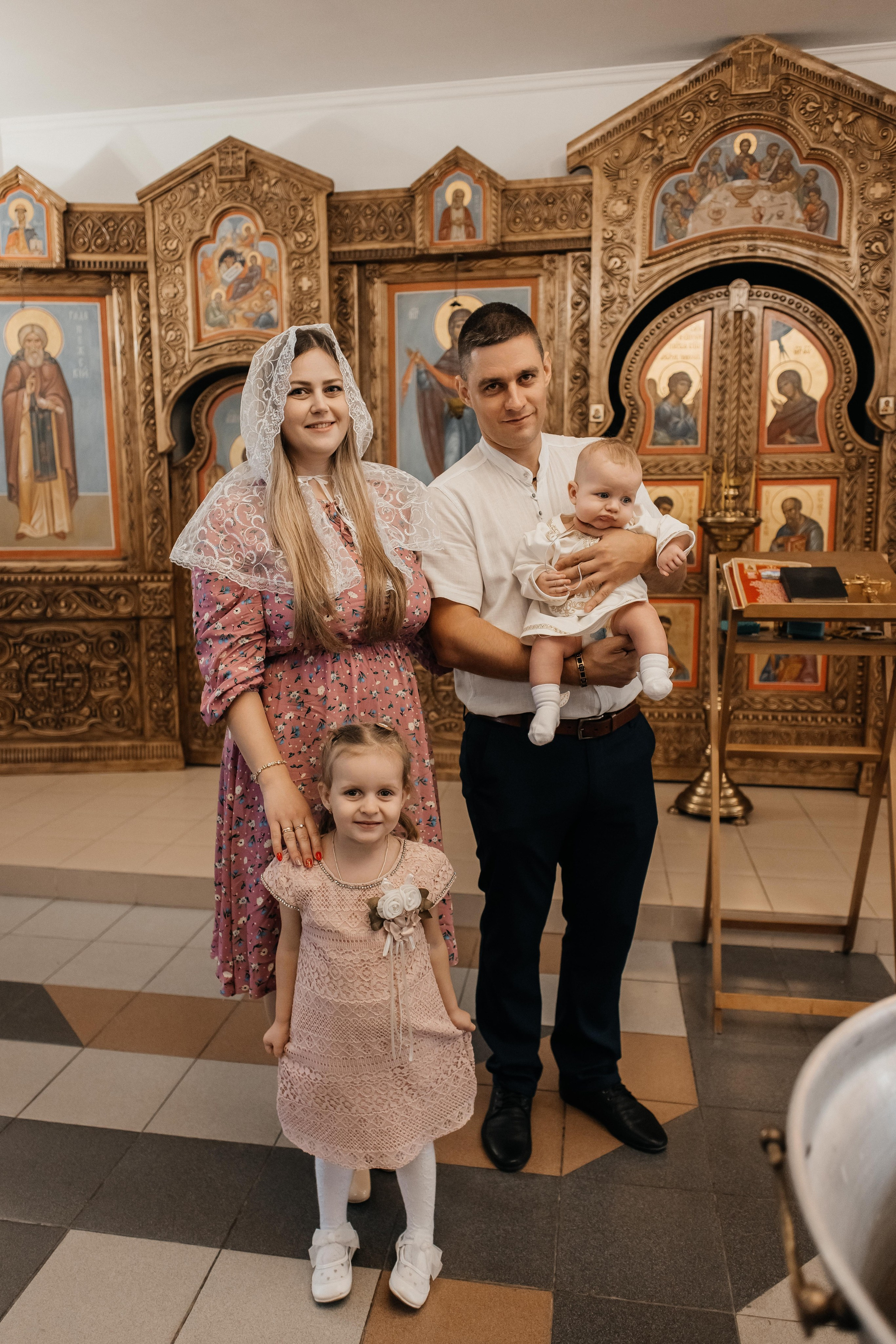 Крещение Ромы. Свадебный и семейный фотограф Яна Стражева. Волгоград, Москва