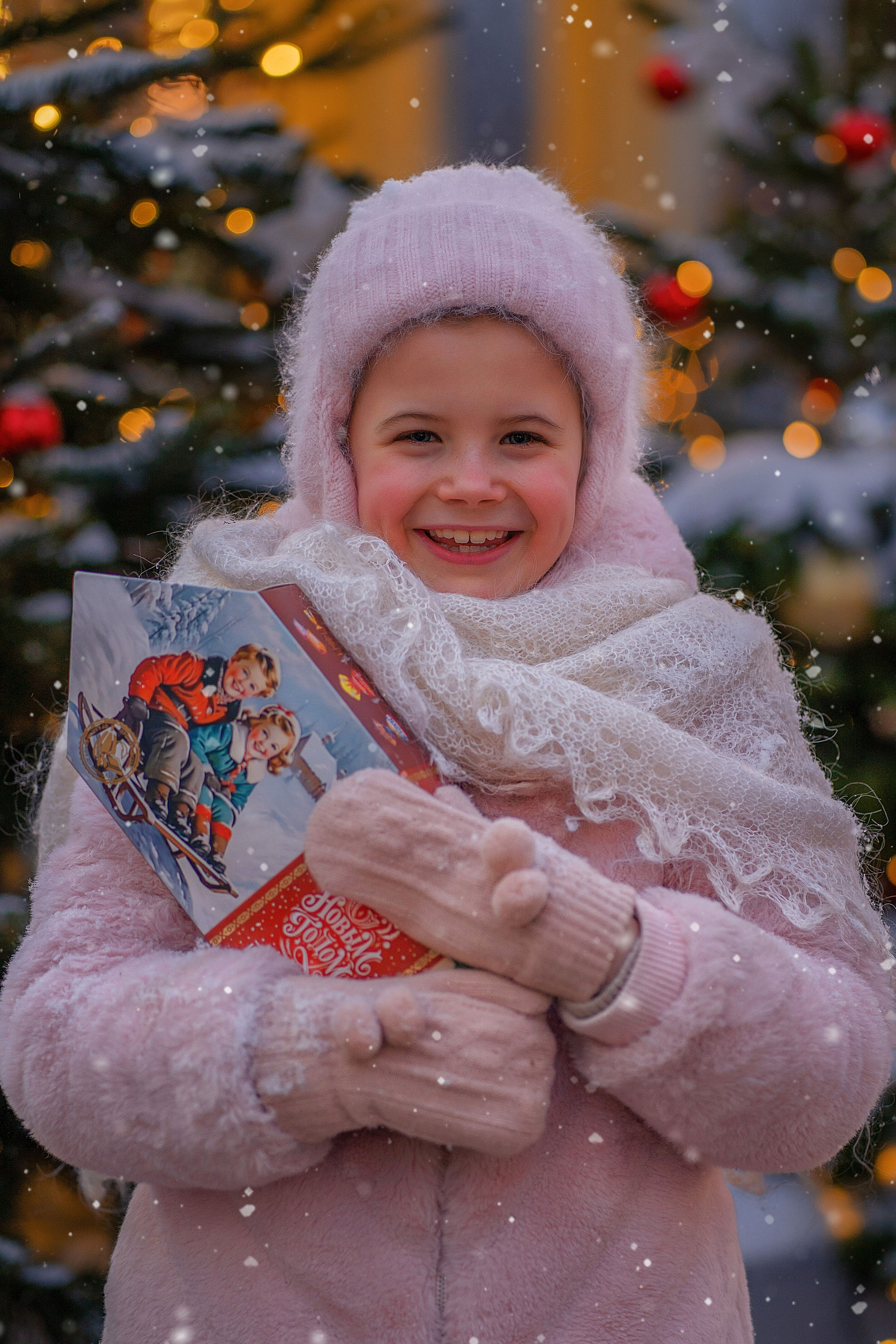 Детские новогодние и рождественские фотоистории. Детский и семейный фотограф в Москве и Подмосковье Настя Наумова