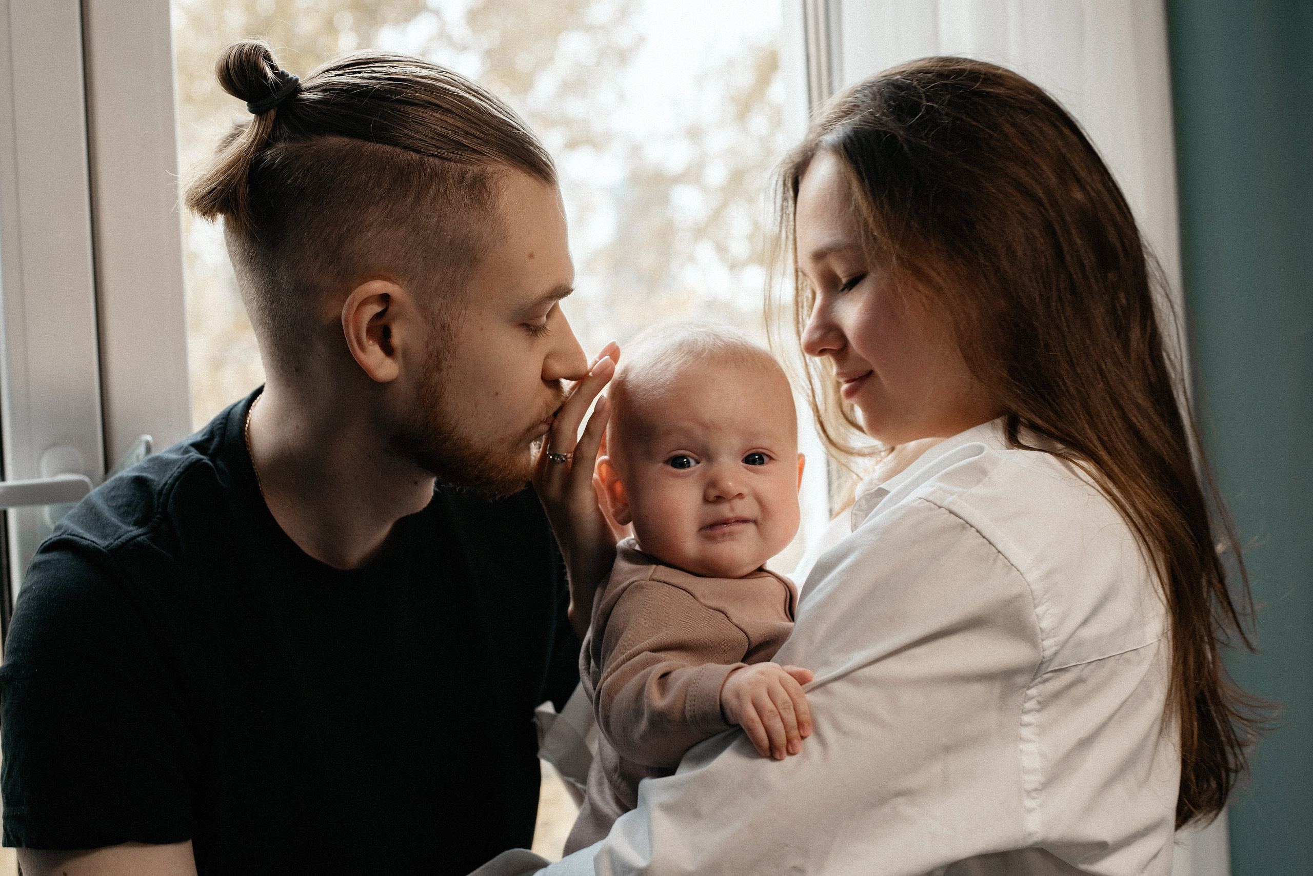 Олег Евгеньевич и его семья. Фотограф Шудра Яна