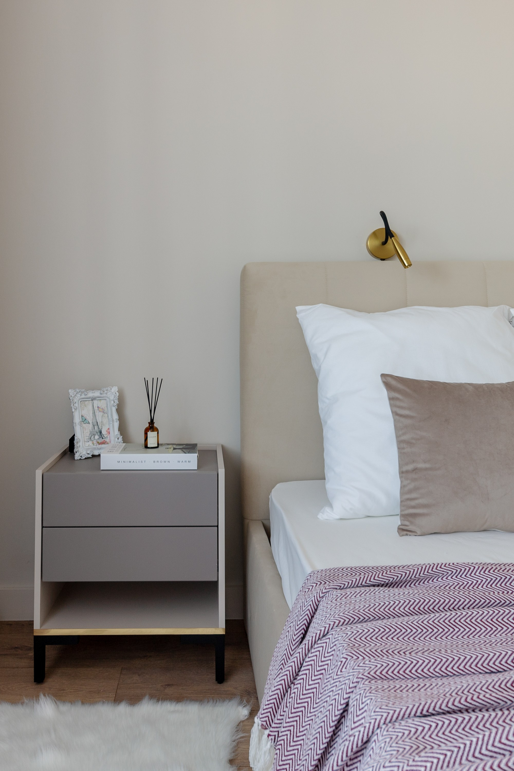 Интерьерная съемка квартиры в ЖК Квартал Che. Интерьерный фотограф в Санкт-Петербурге Екатерина Цыбулько