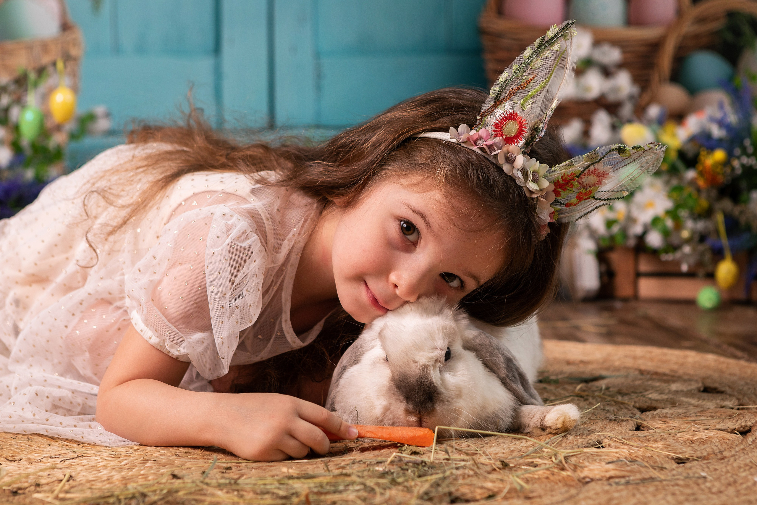 Фотопроект Пасхальный с кроликами. ФОТОГРАФ НА ГОДИК, БЕРЕМЕННОСТИ, НОВОРОЖДЕННЫХ, КРЕЩЕНИЯ МОСКВА