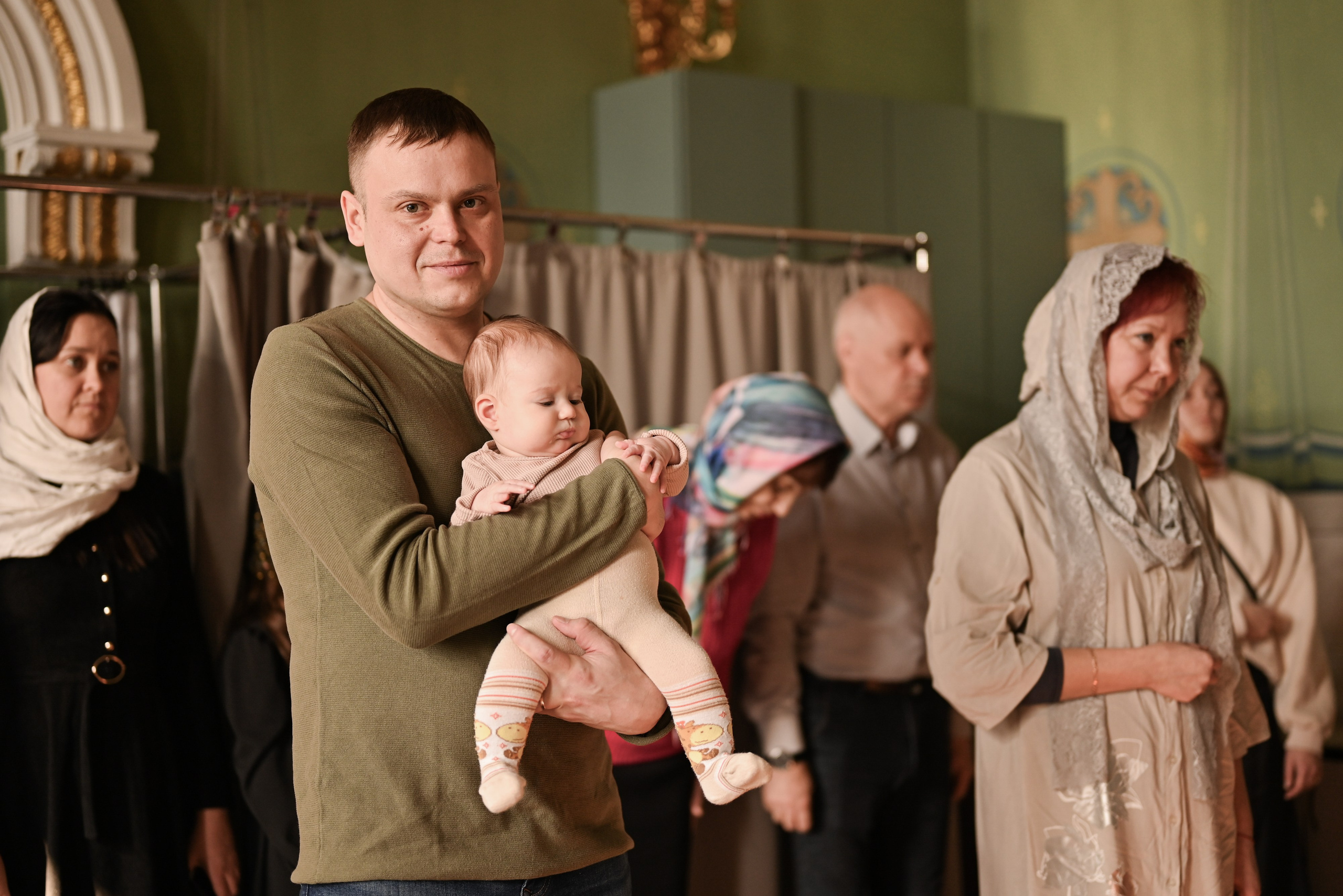 Крещение Марии. Свадебный и семейный фотограф в Уфе Александров Максим