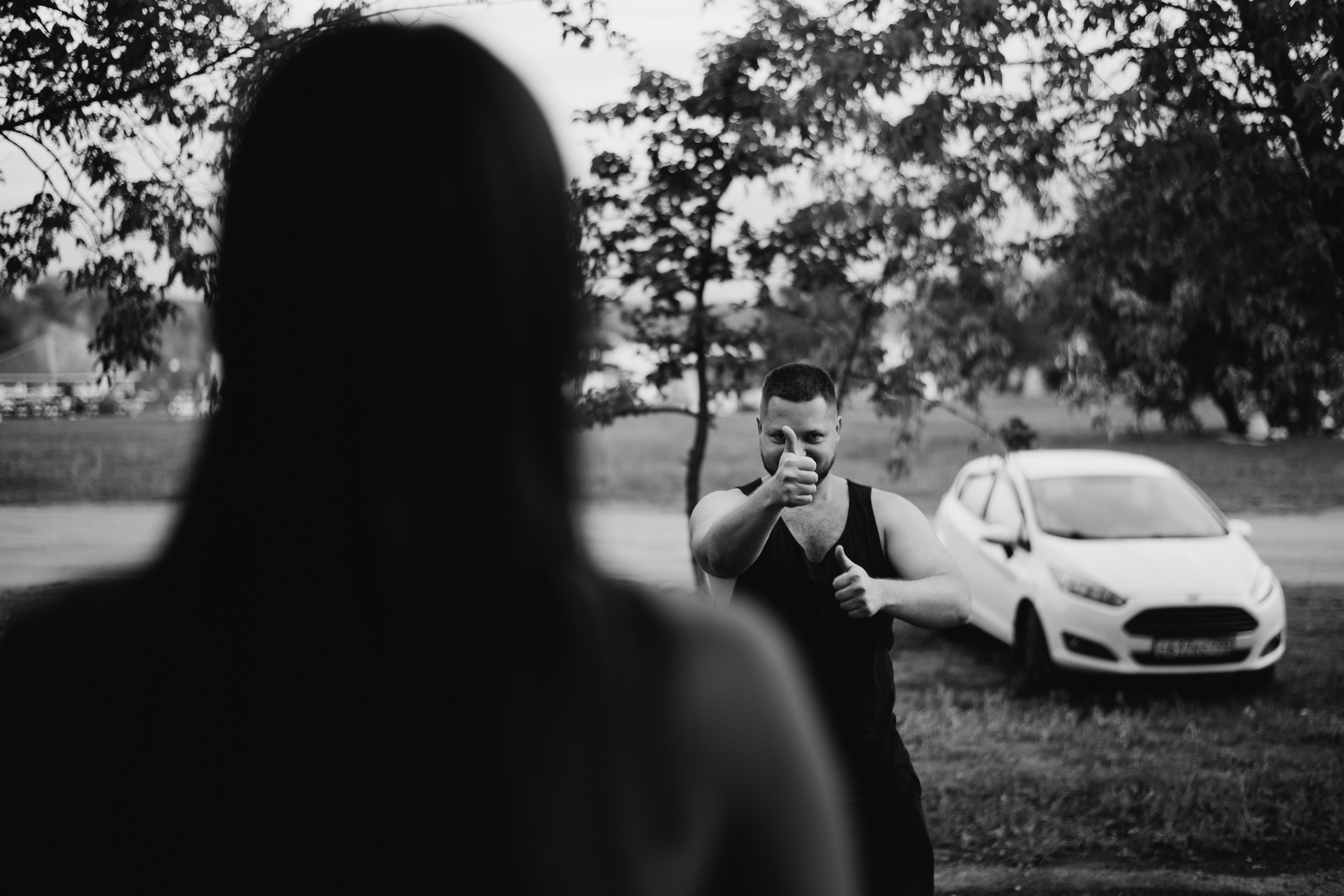 Репортаж со дня рождения на природе