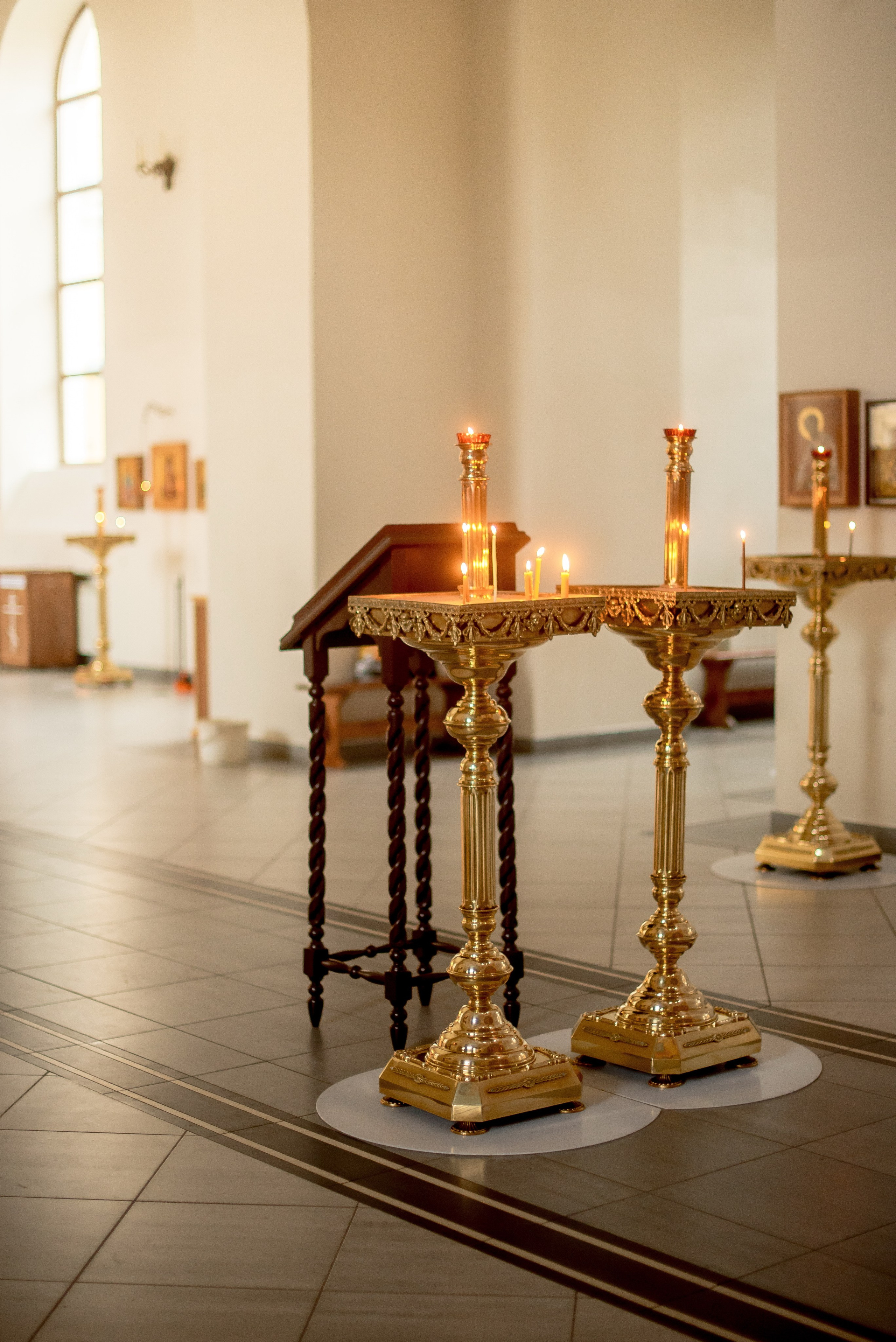 Крещение в мужском монастыре. Фотограф Мария Стрелкова