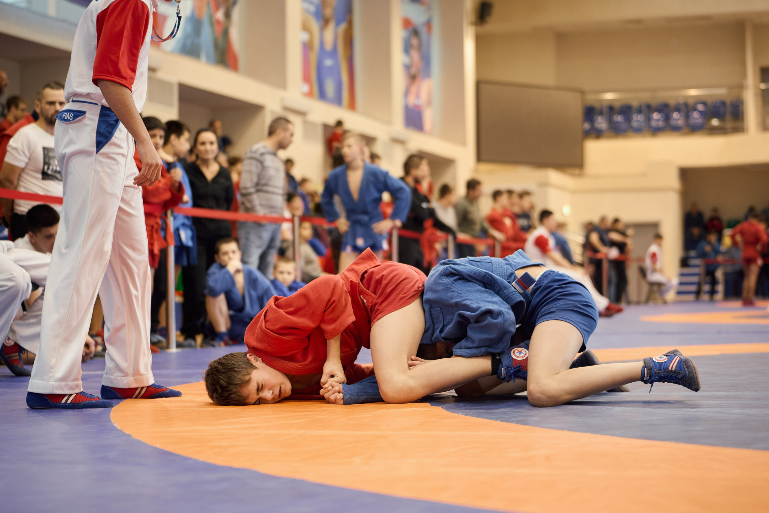 Чемпионат по самбо в Мытищах среди юношей — 2025 год