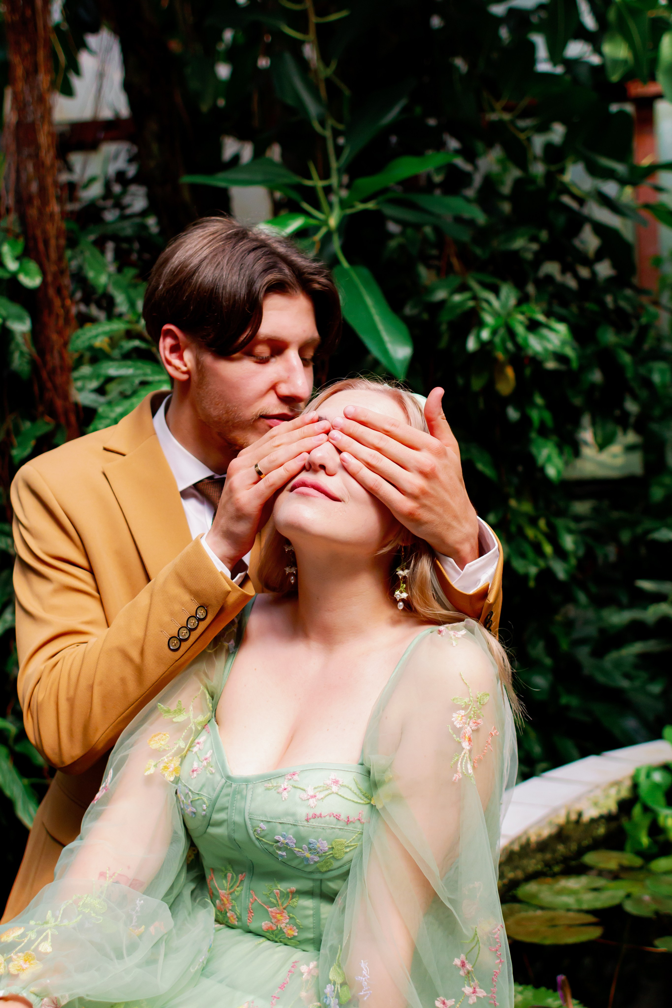 Никита и Валерия. Свадебная фотосессия в оранжерее, Екатеринбург. Фотограф в Екатеринбурге Пойгина Елена