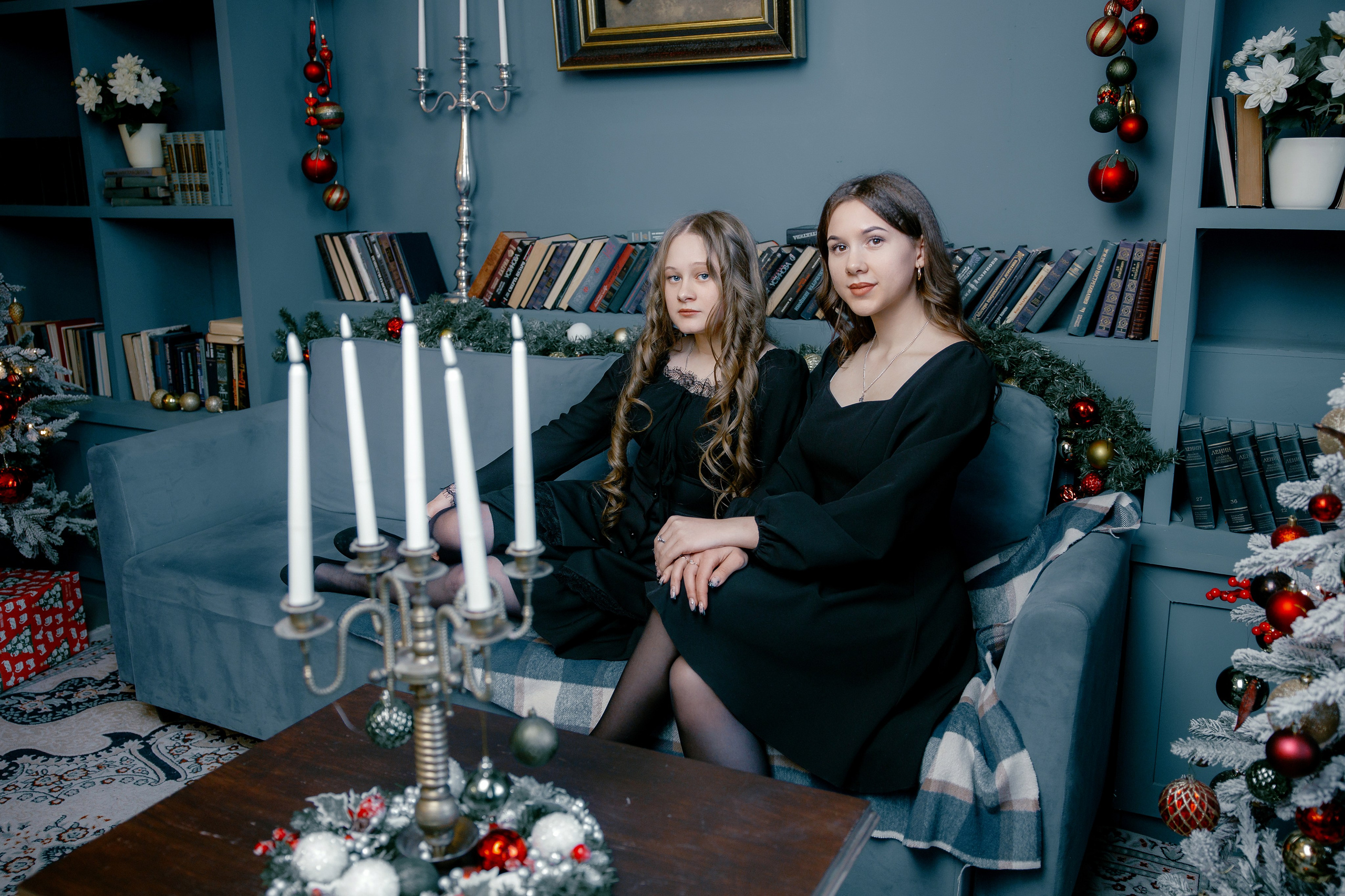 Новый год с подругой. Дмитрий Белим — Семейный фотограф в Омске | Фотосессии для беременных и малышей