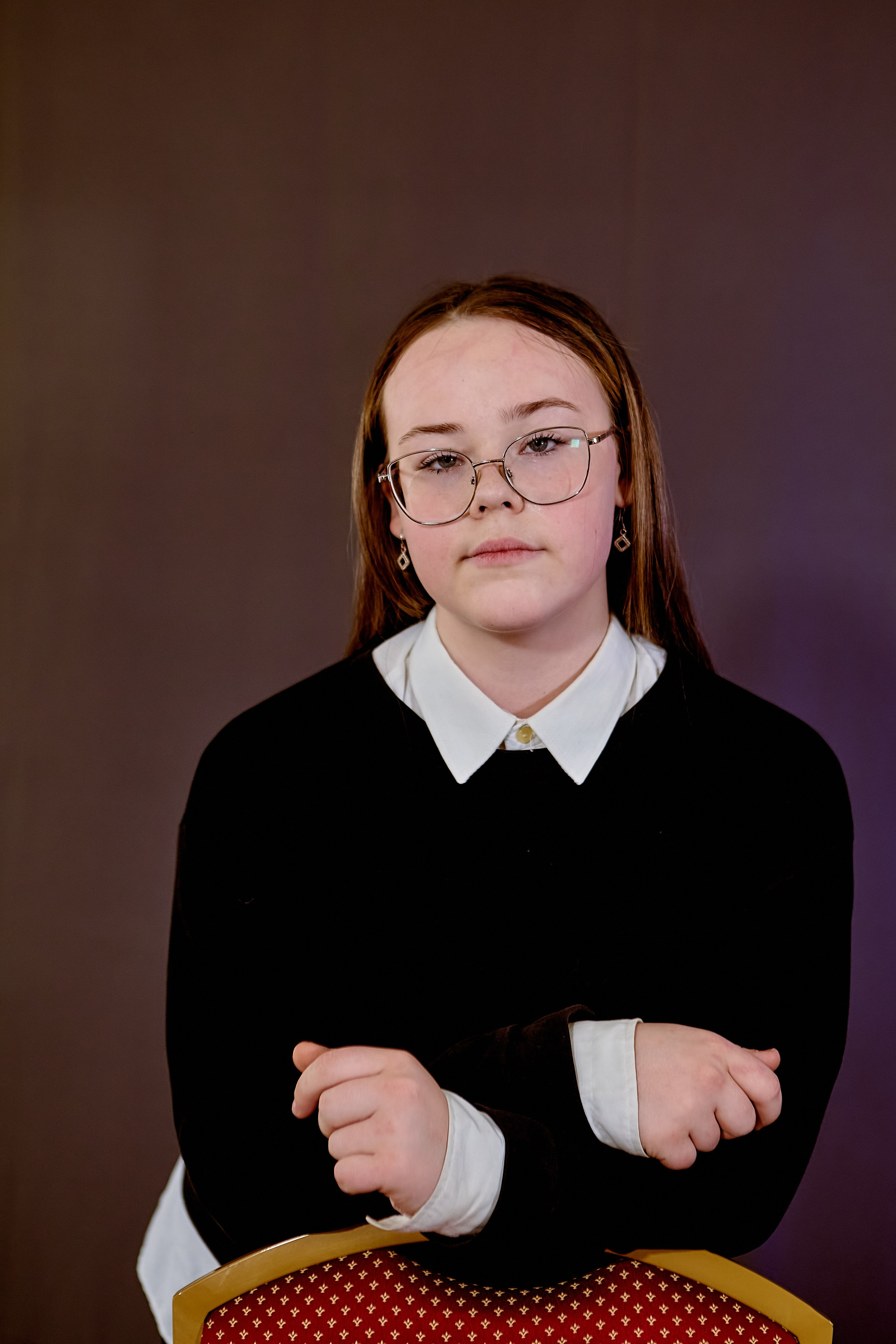 Школьная фотосессия учеников 6 класса