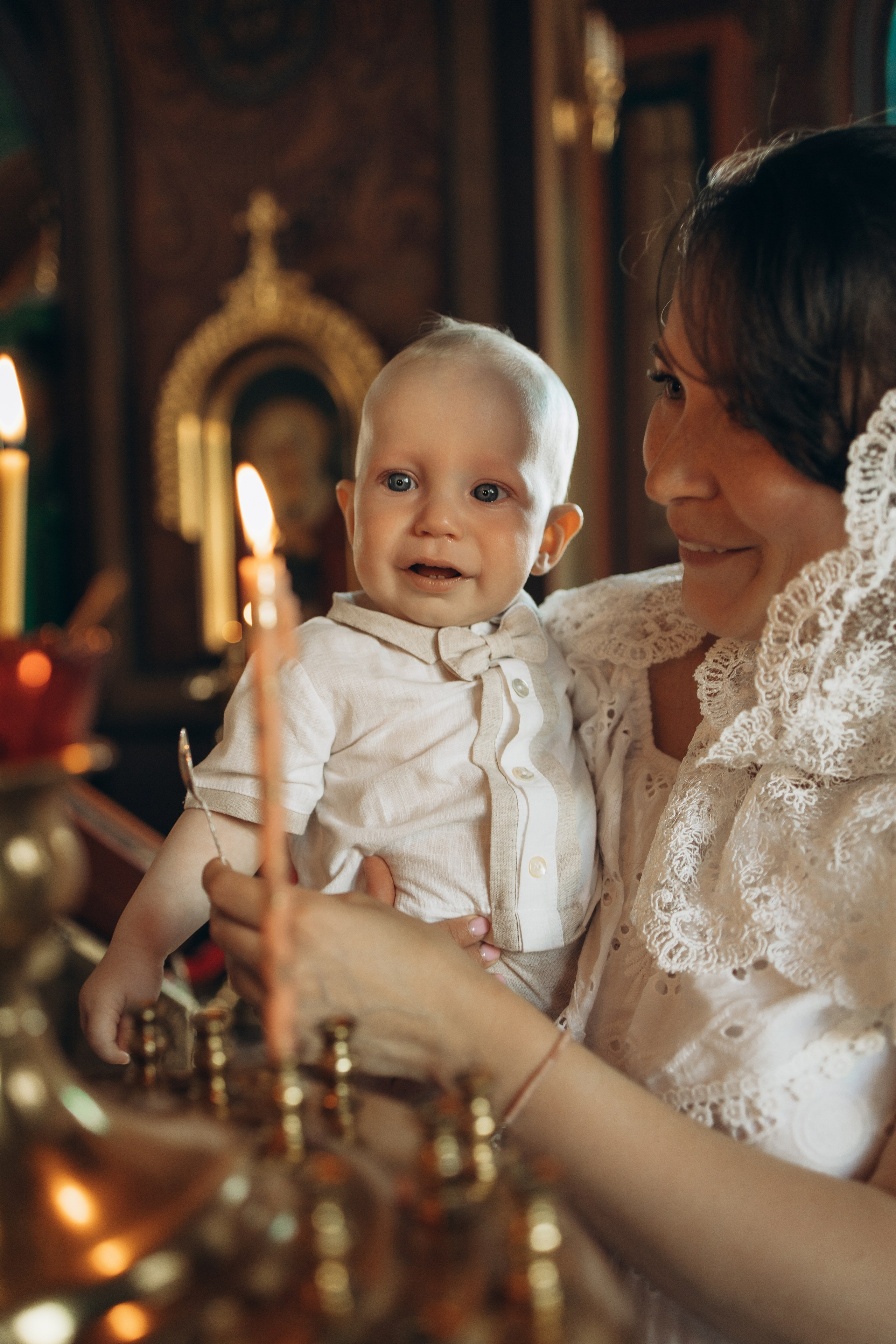 Двойное крещение Анны и Саши. Самый теплый фотограф в Краснодаре Рябоконь Ксения