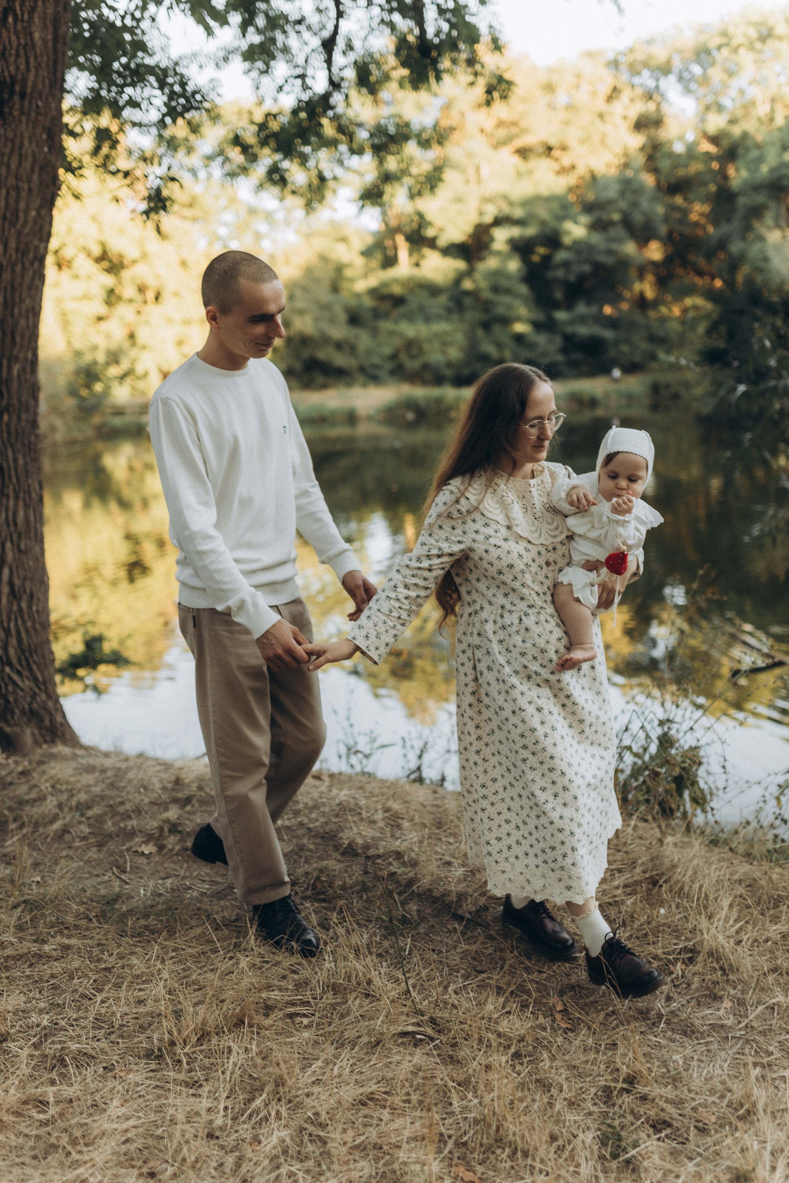 Семейная фотосессия маленькой Анюты с родителями. Фотограф в Ставрополе Svetlana Matveeva