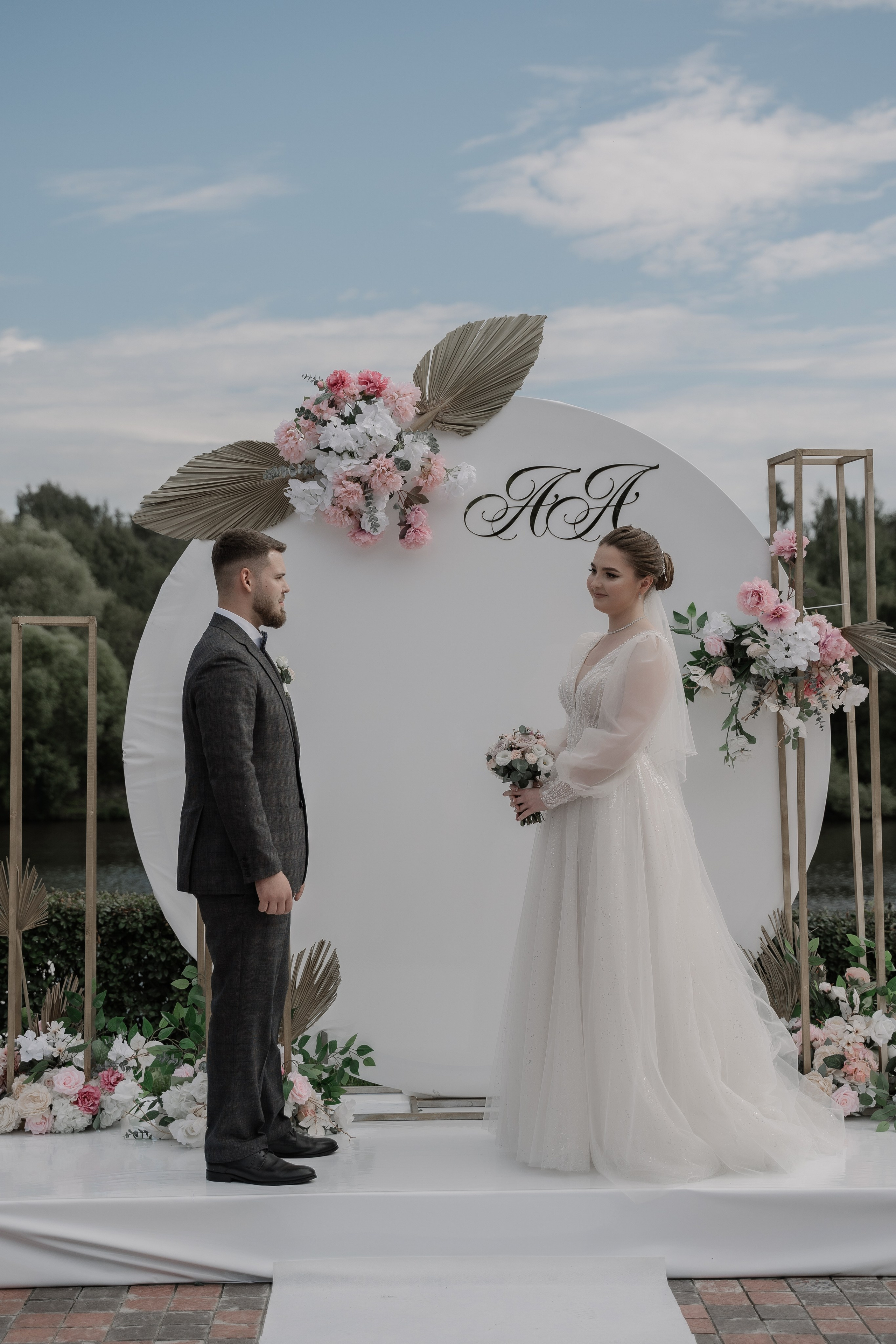 Анастасия | Алексей — Белый берег. Фотограф Ольга Пучкова