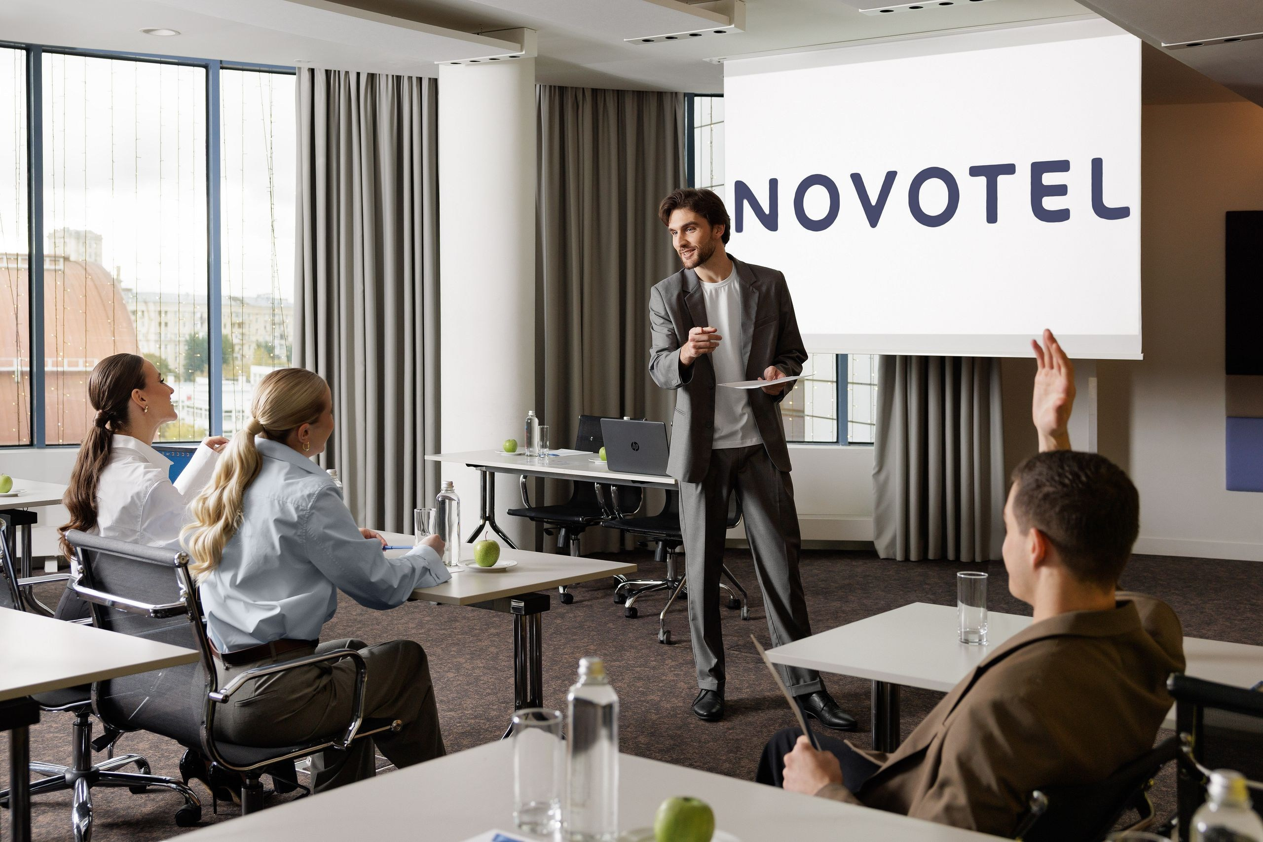 Novotel, Конференц лайфстайл и интерьер. Интерьерный фотограф в Москве Кристина Медведева