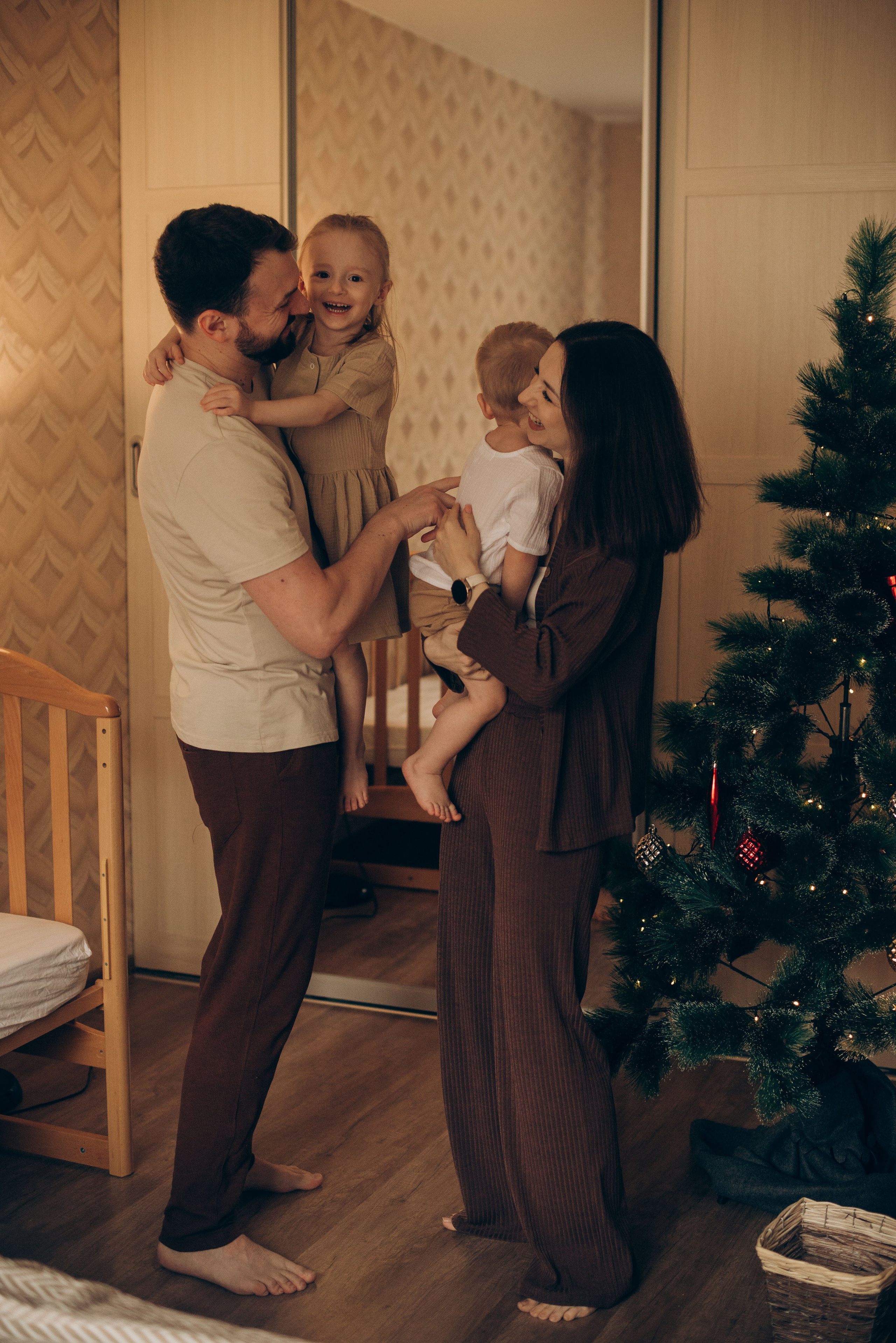 Домашние новогодние истории. Семейный фотограф в Домодедово и Москве Елена Пичугина