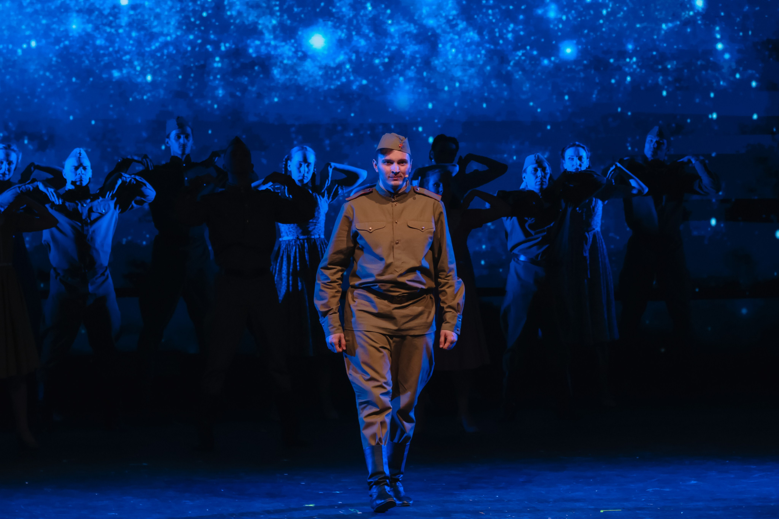 Василий Теркин, театр «Русская песня». Фотограф Ольга Махалова — Санкт-Петербург, Москва, Нижний Новгород