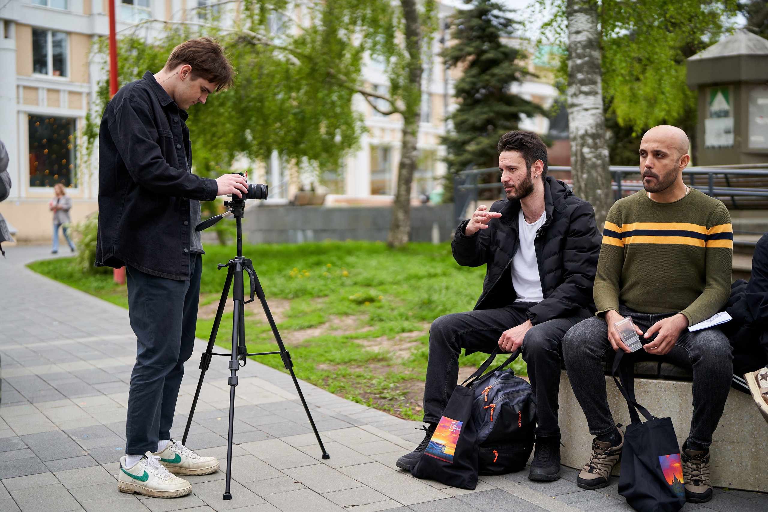Городской квест в рамках регионального фестиваля «Учись без границ». Репортажный фотограф Вилянов Евгений. Нижний Новгород