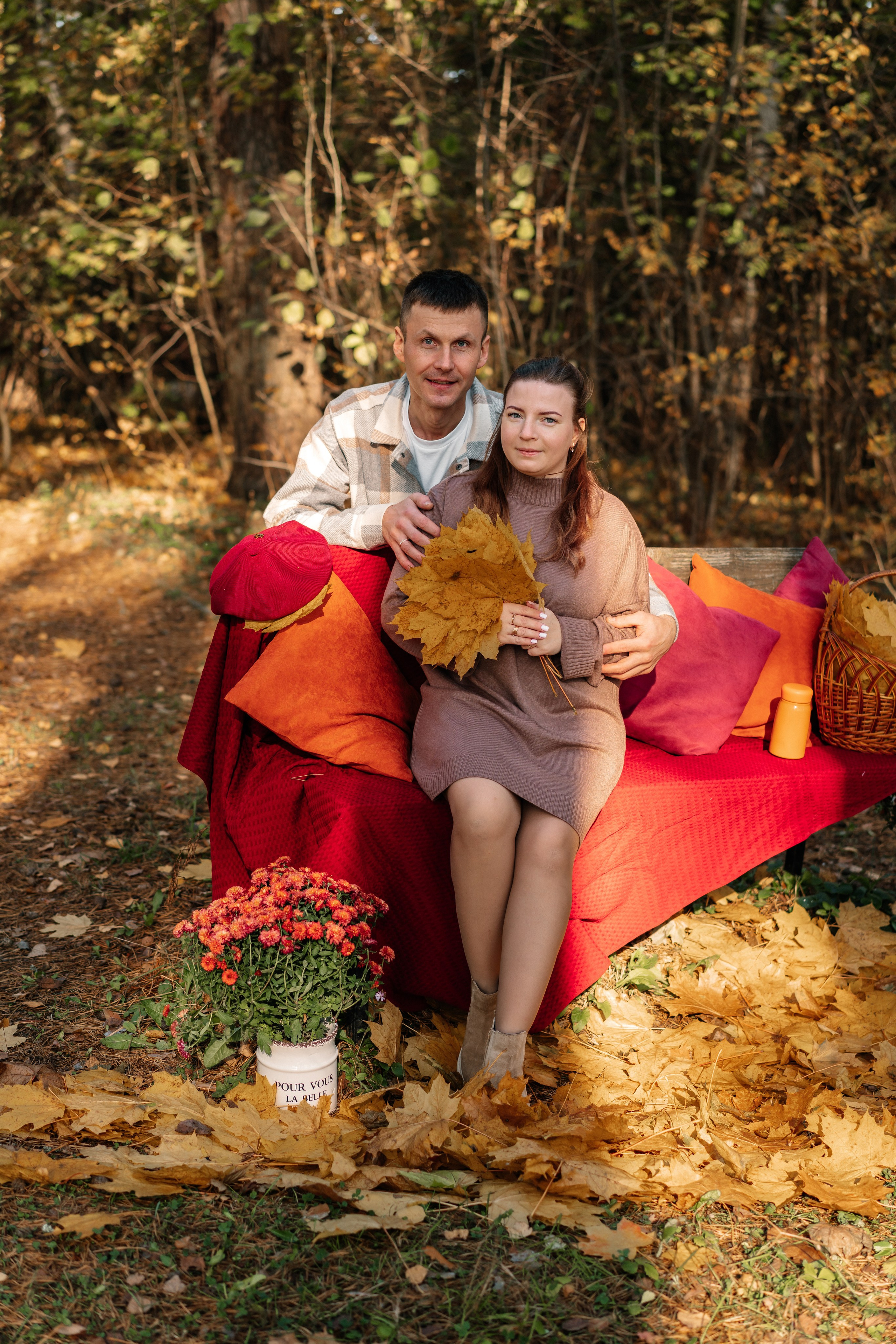 Осенняя фотосессия. Семейный фотограф Одинцово Москва Наталия Черенкова