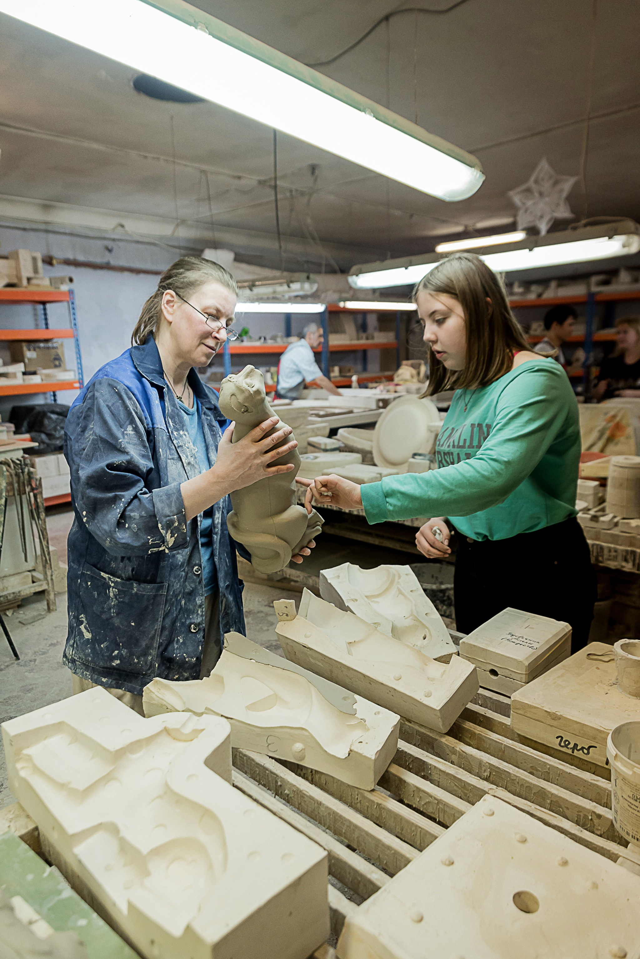 Экскурсия в цех по производству керамики. Свадебный и семейный фотограф из Санкт-Петербурга Климов Анатолий