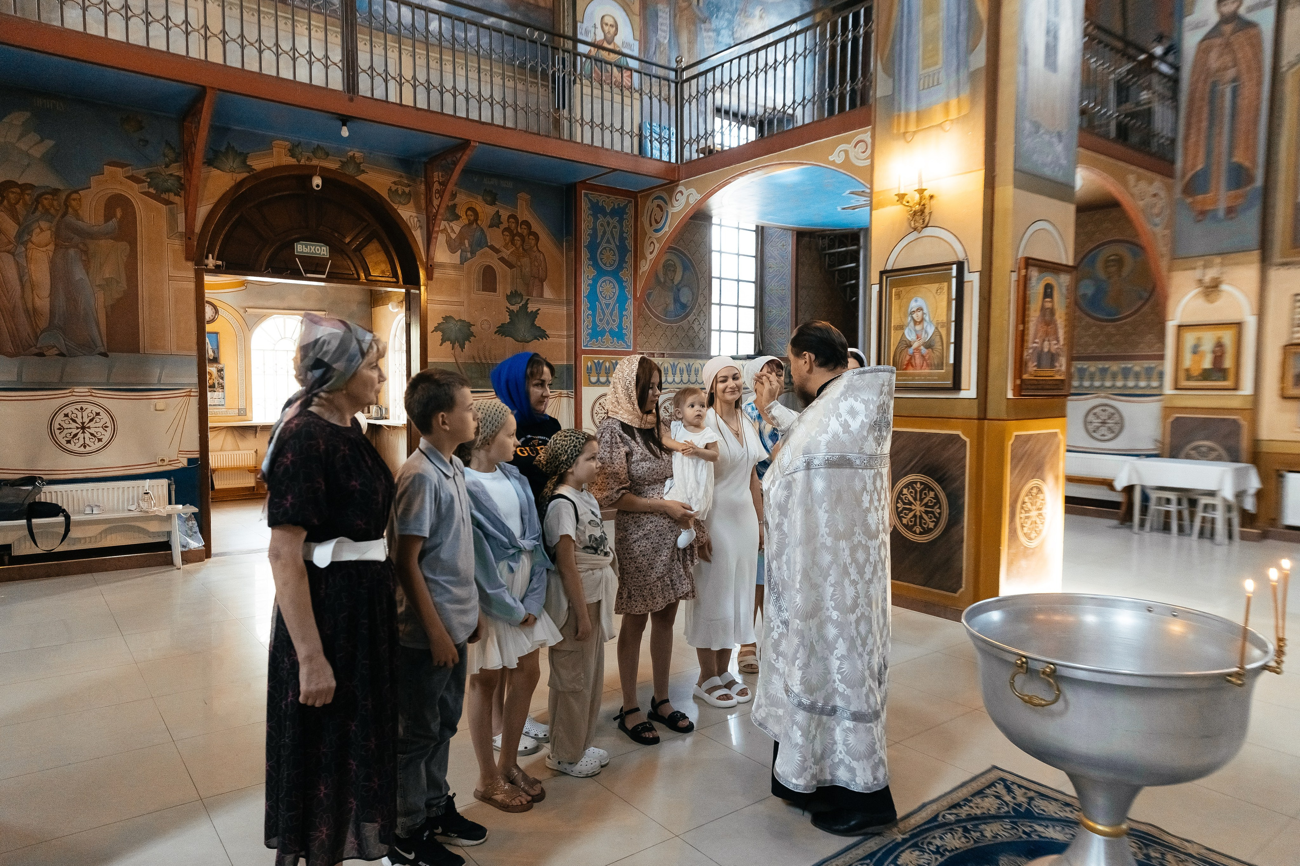 Крестины Миланы. Главная