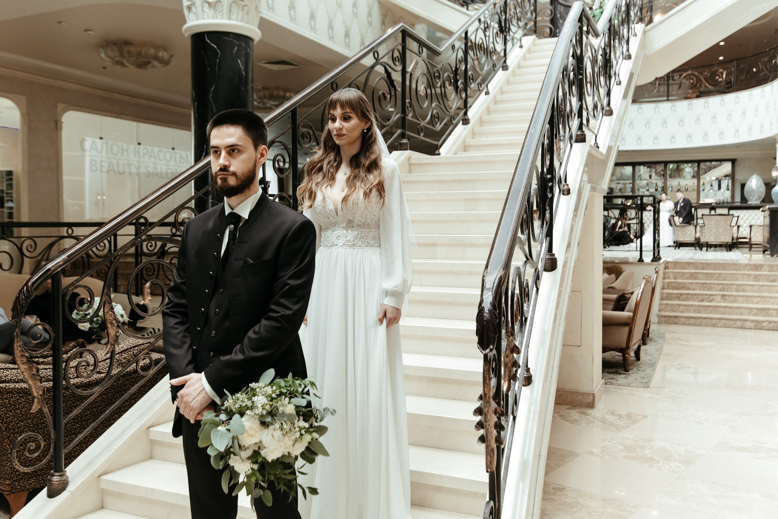 Красивое место для фотосессии жениха и невесты