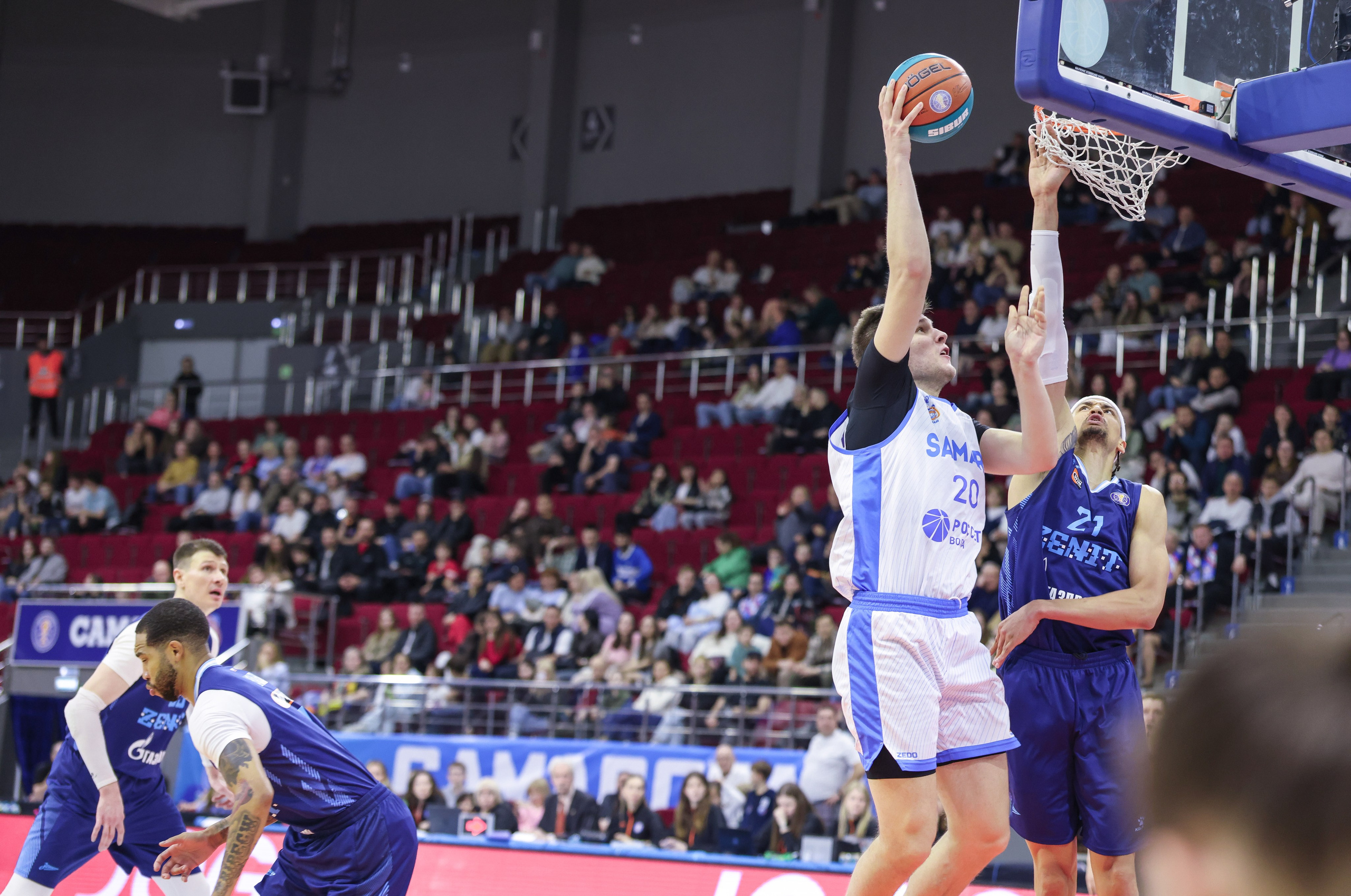 Баскетбол. Самара — Зенит. Единая лига ВТБ. Спортивный фотограф в Самаре