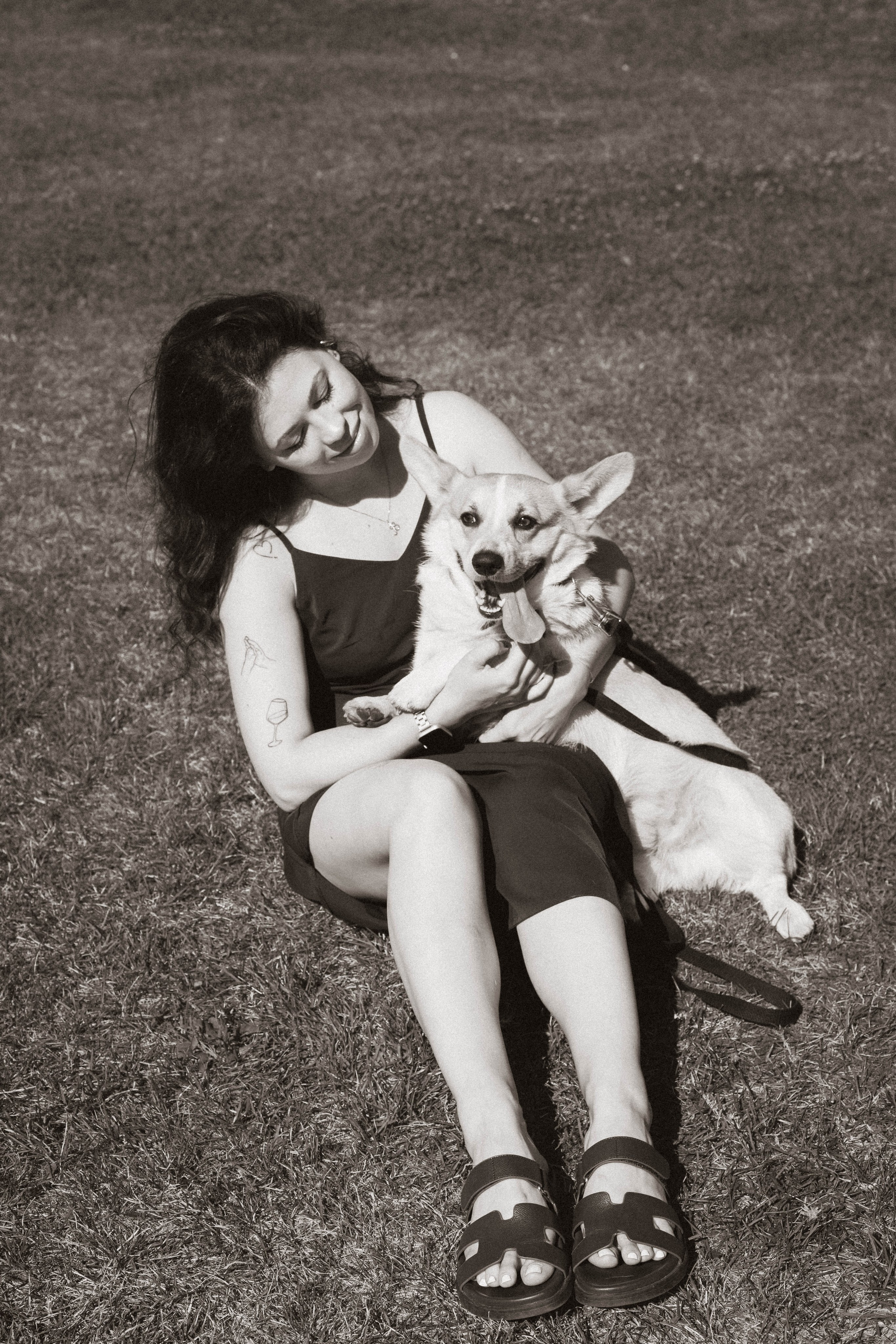 Фотосессия с собакой. Фотограф в Санкт-Петербурге Полина