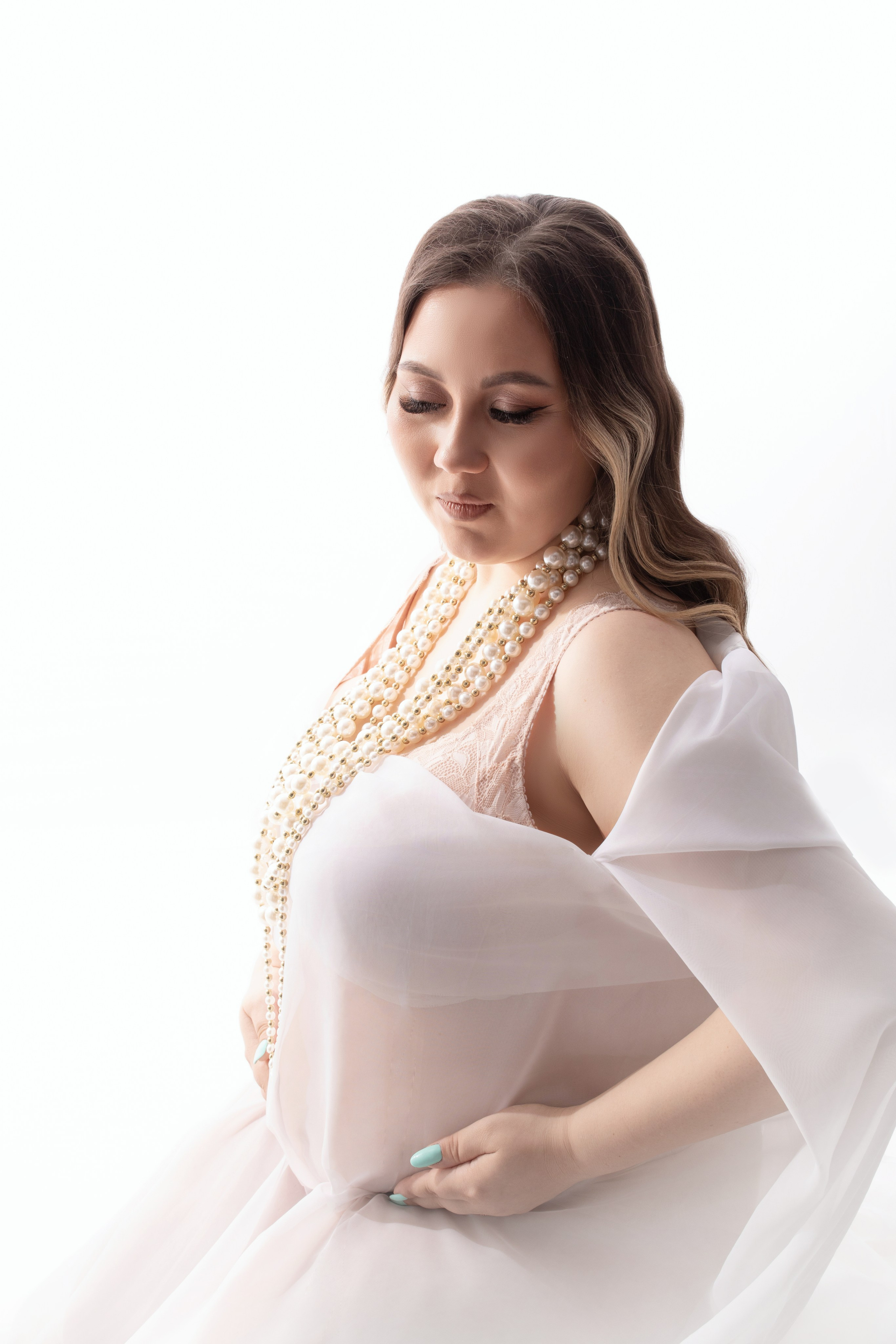 В ожидании (студия). Фотограф новорождённых Псков