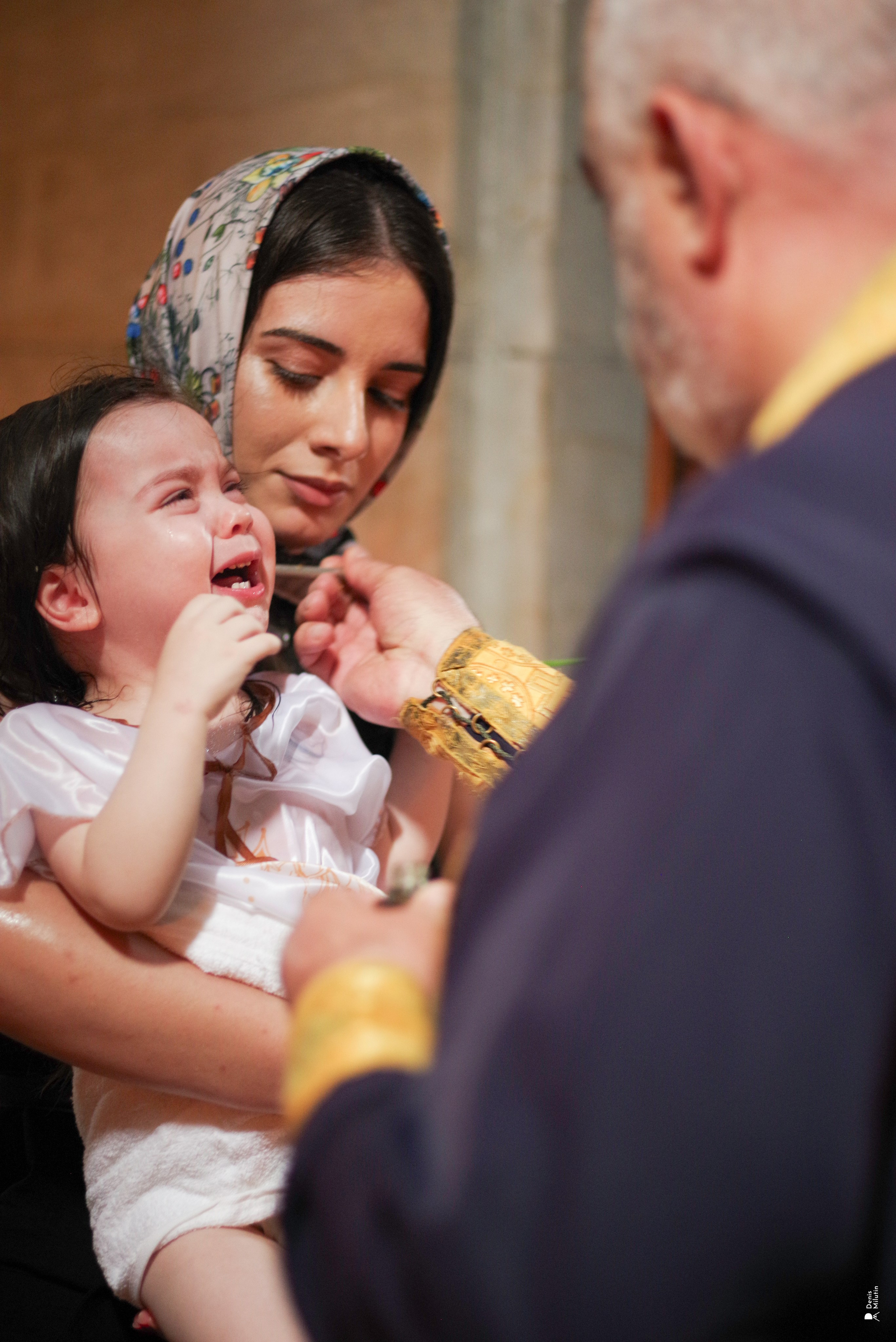 Крещение Сенаки. Портретный фотограф Денис Милютин