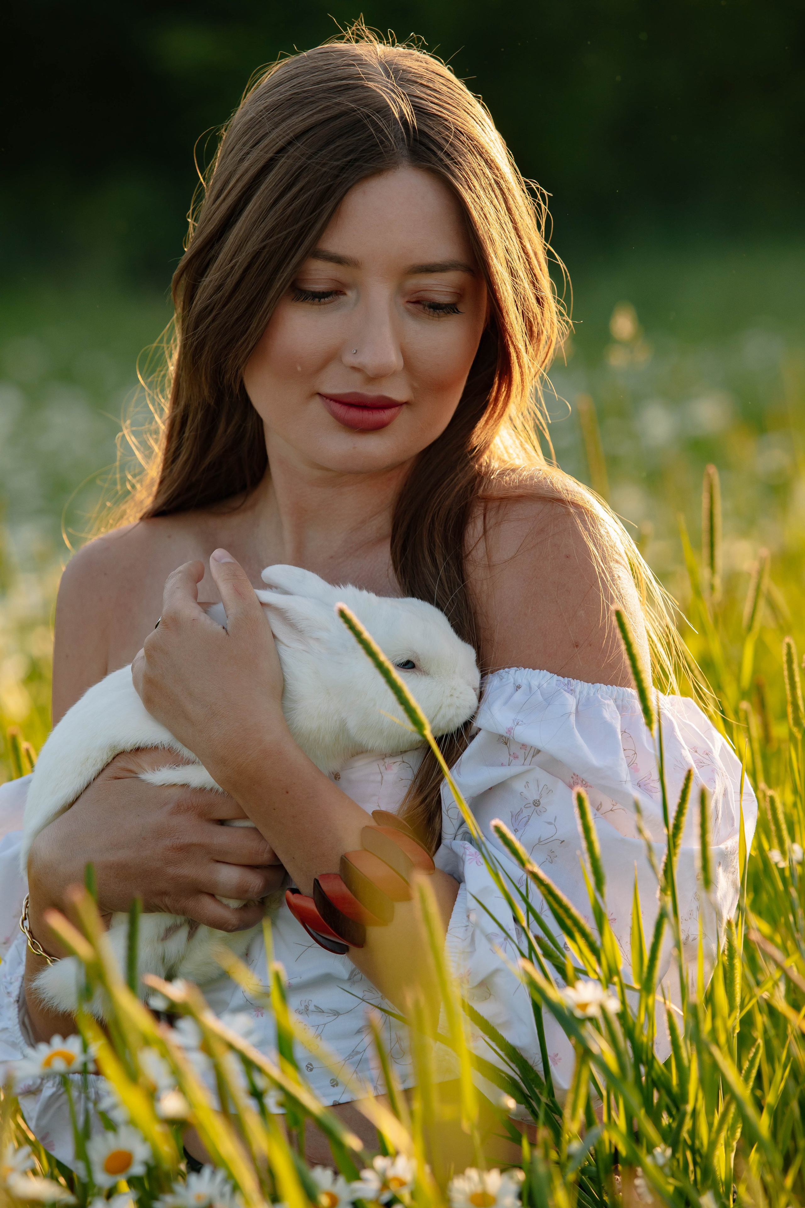 Ромашковое поле. Фотограф в Москве Яна Полосина