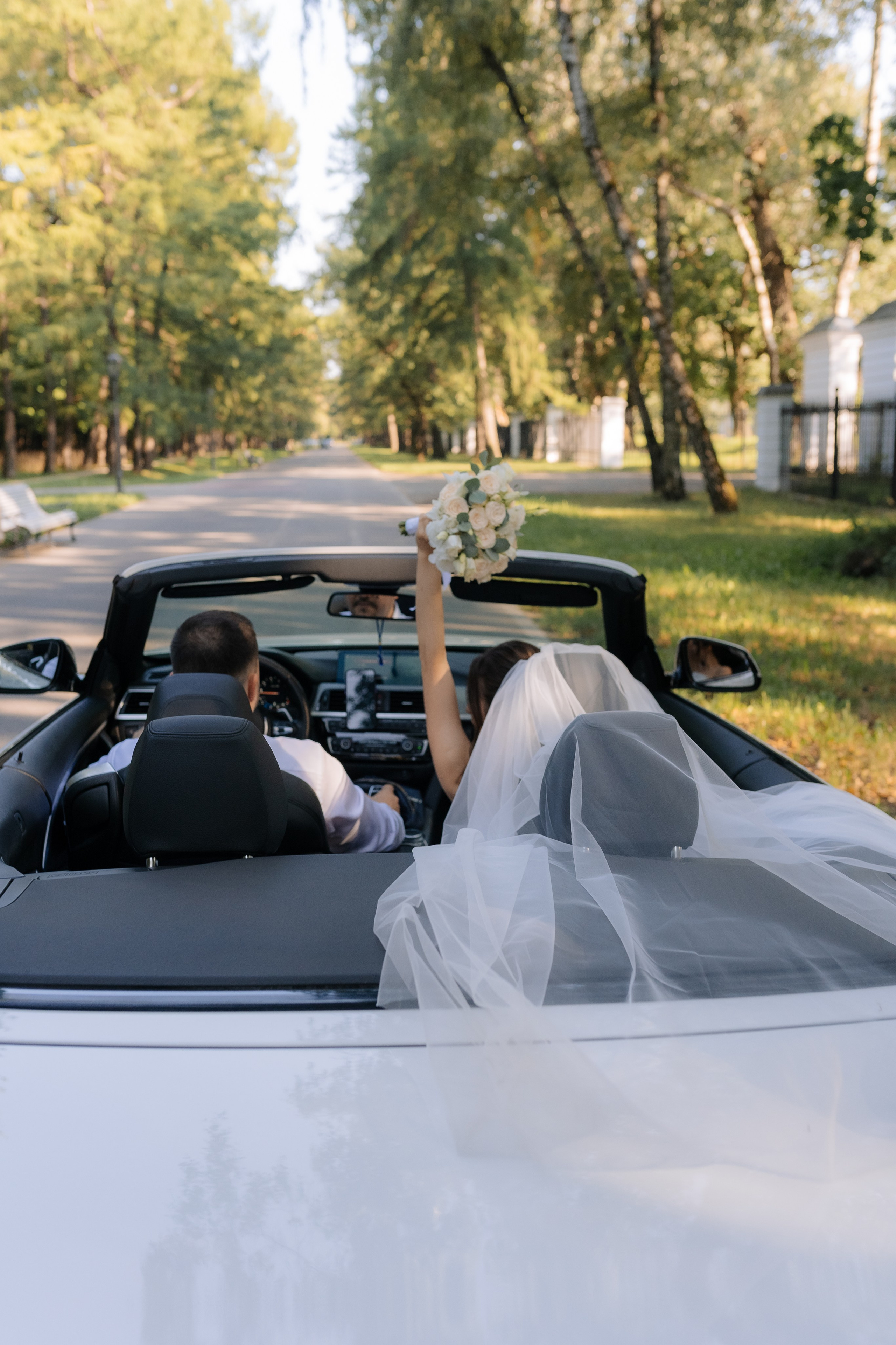 Свадебная фотосессия в Москве, парк Кусково. Свадебный фотограф в Москве Анна Полушина