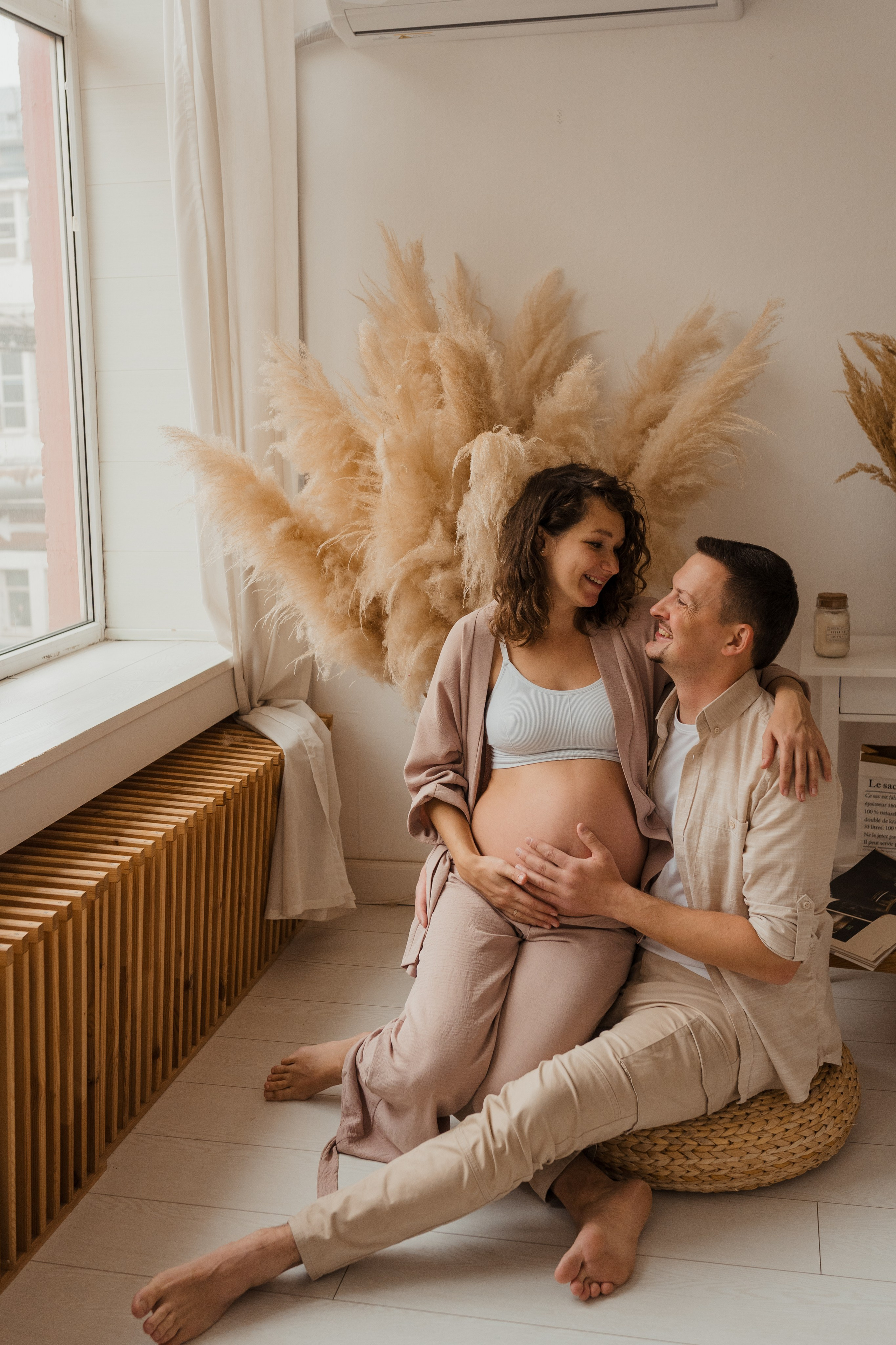 Семейная фотосессия в студии в Москве, семейный фотограф Анна Полушина. Свадебный фотограф в Москве Анна Полушина