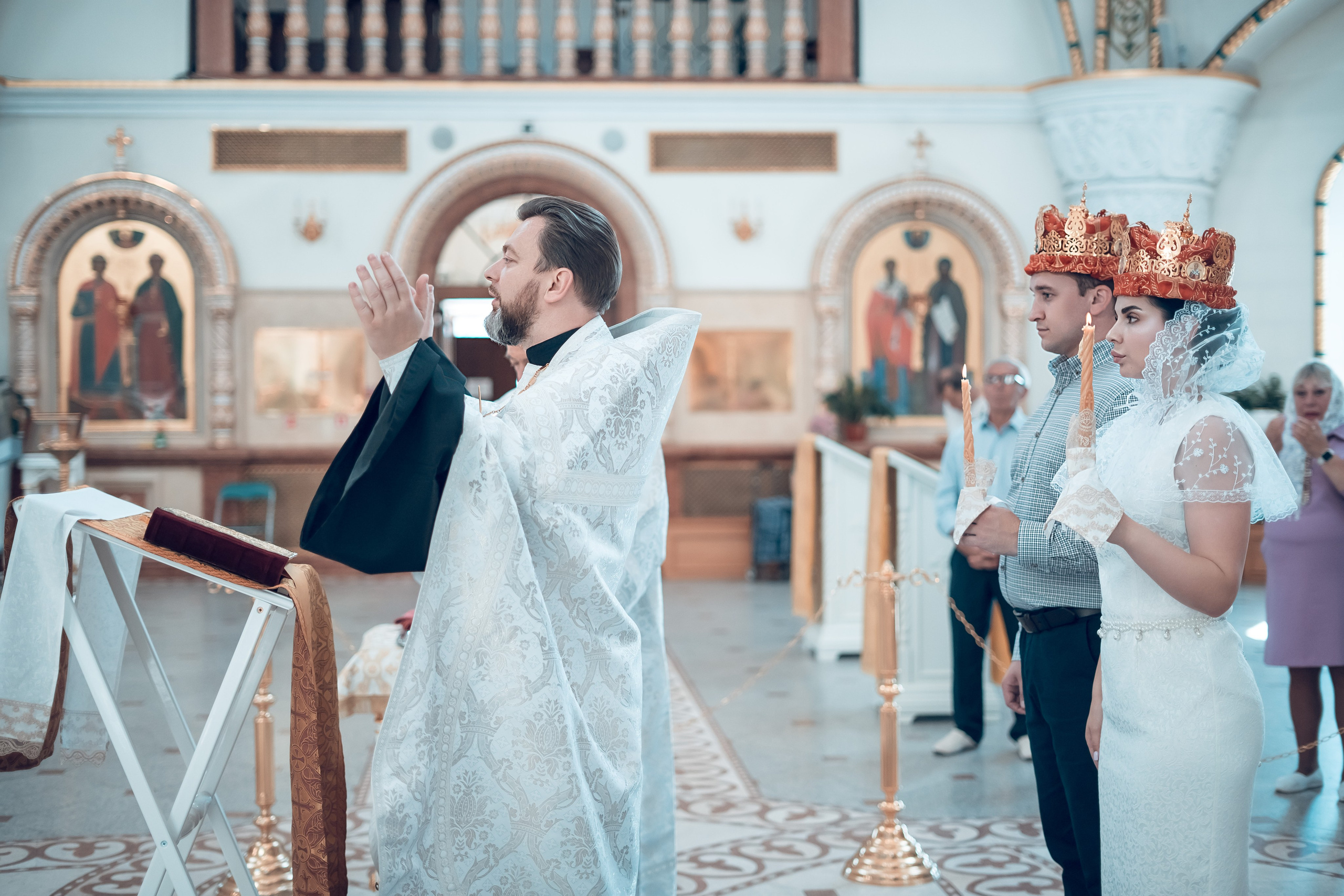 Таинство Венчания Екатерины и Антона