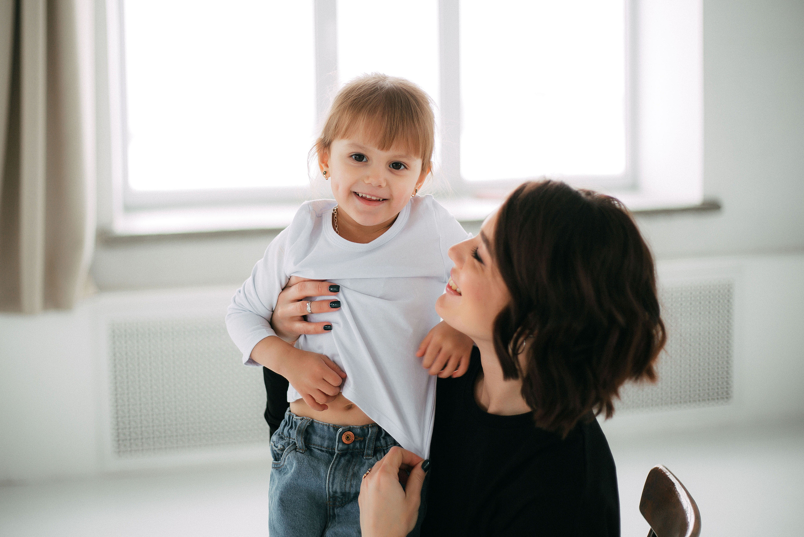 Оля и Лиза. Семейный и детский фотограф в Омске Мусина Мария