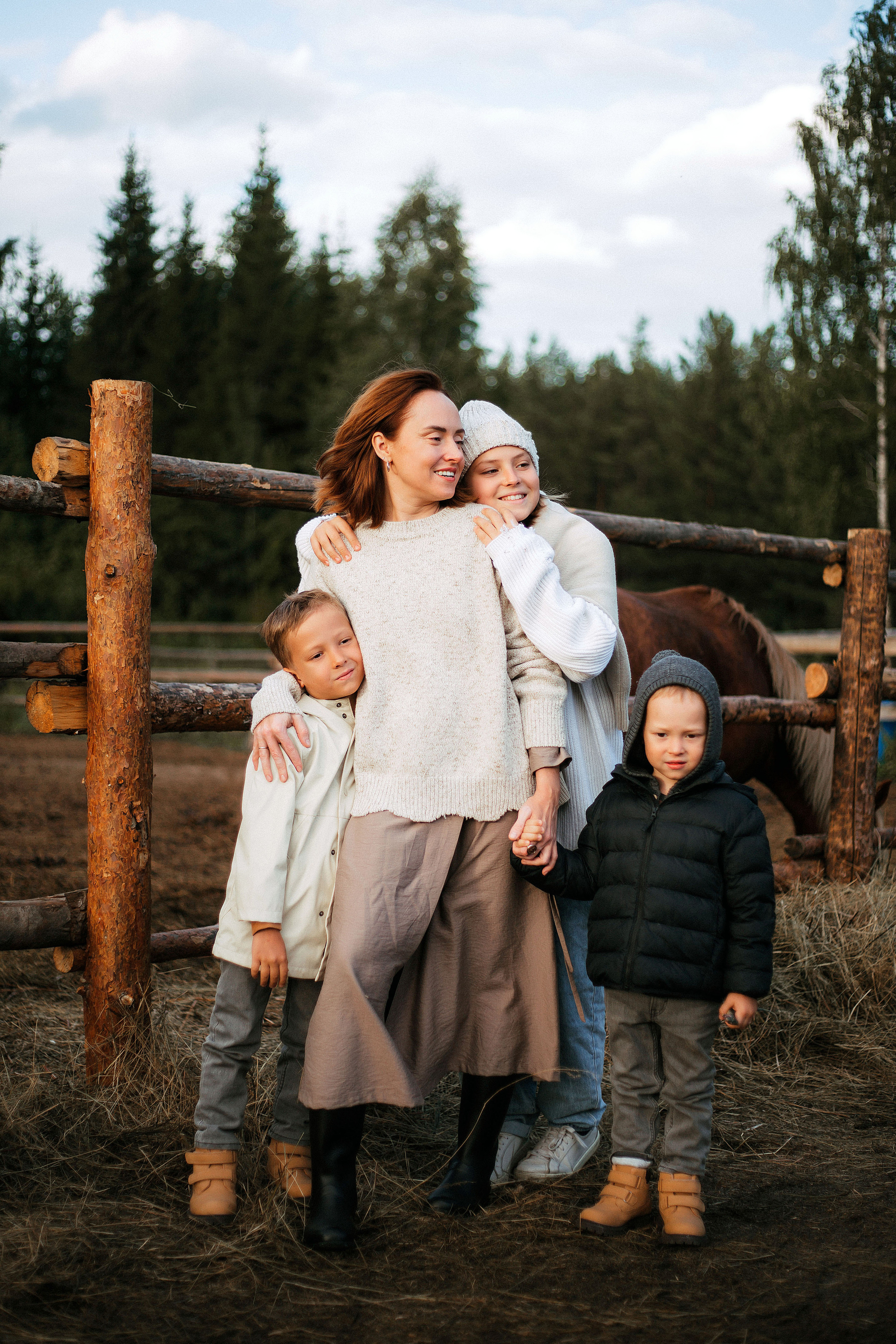 Ранчо. Семейный и детский фотограф в Омске Мусина Мария