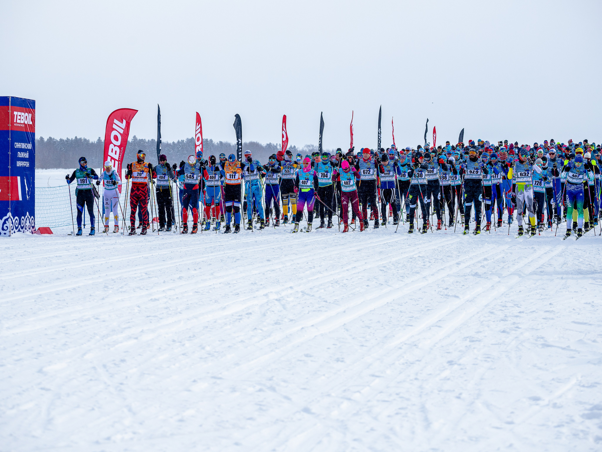 25 лыжный марафон им. Фархутдинова. Инга Кузьминская ТОП-фотограф г. Корсаков