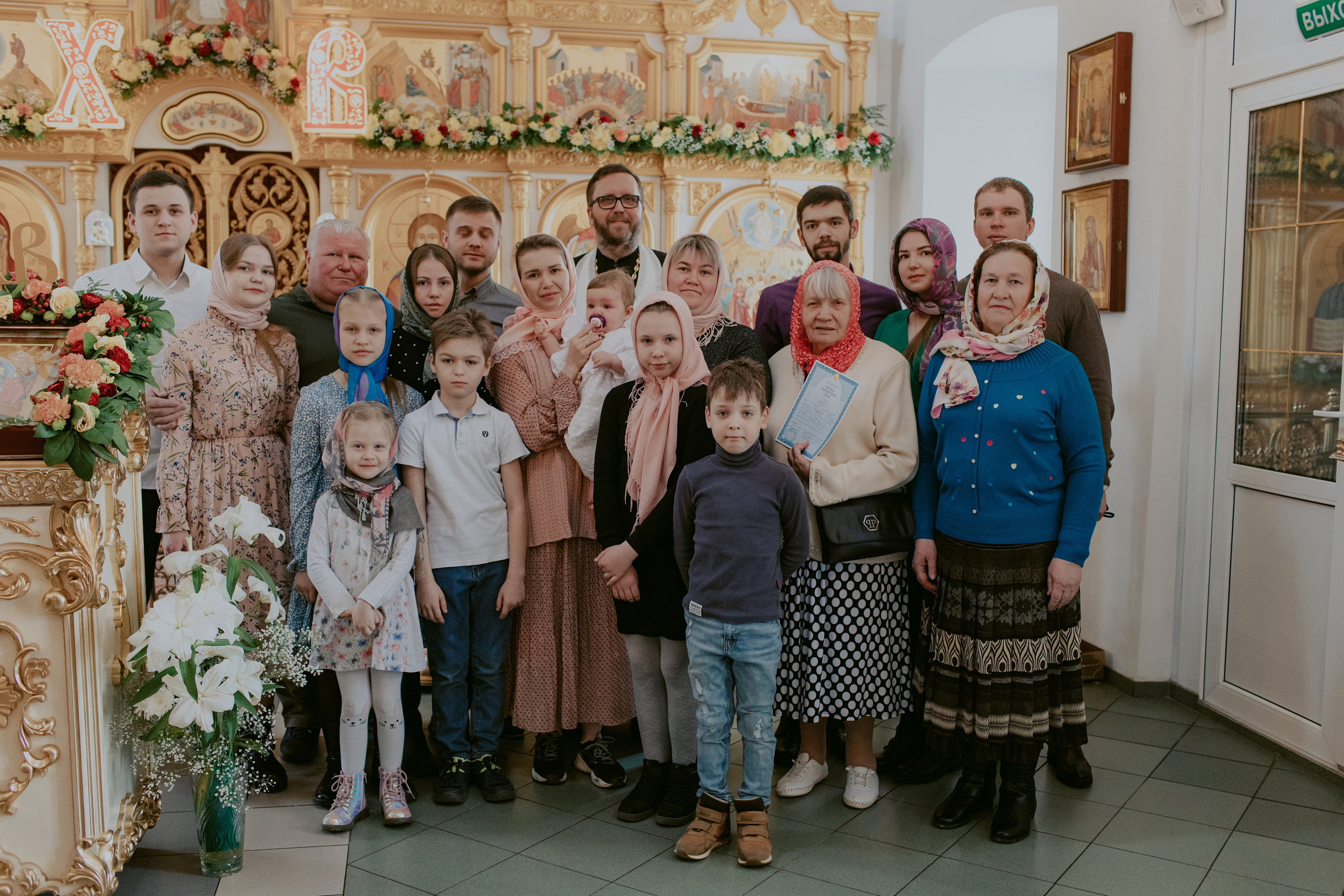 Крещение. Фотограф в Москве и Подольске Алла Богатова