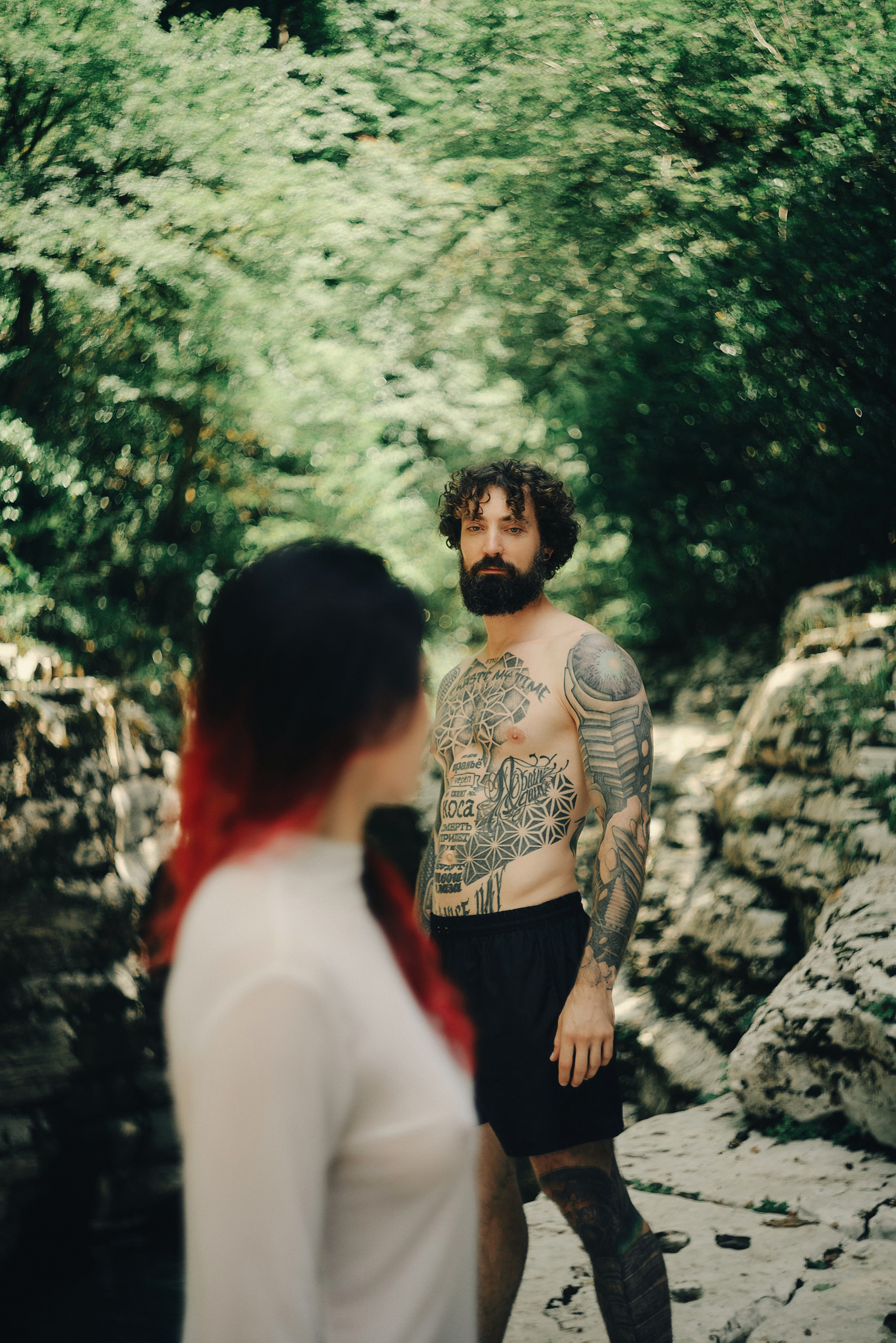 Белые скалы Станислав и Анастасия. Фотограф в Москве Александр Иванов