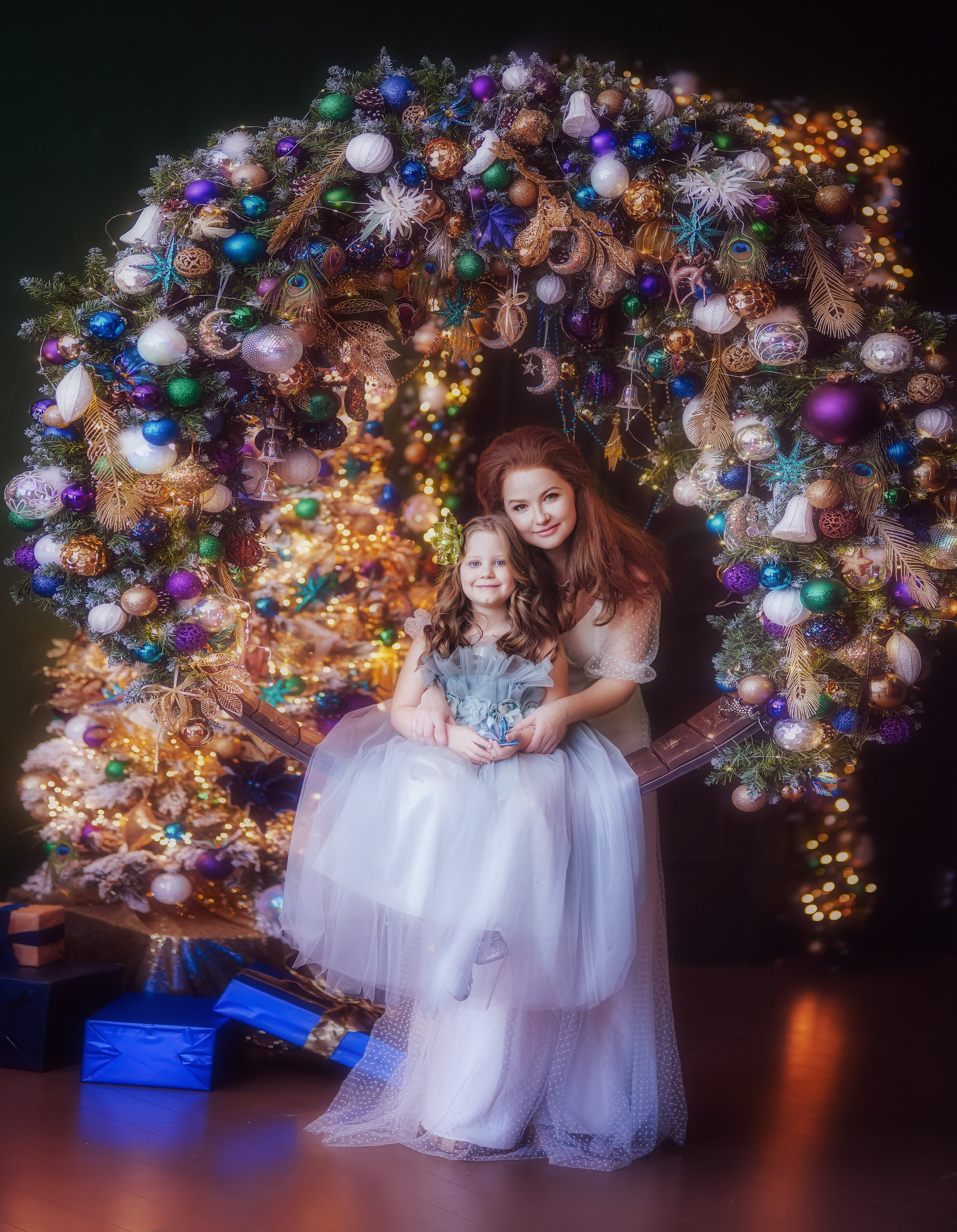 Новогодние фотосессии. Сказочный фотограф Марьяна Сердюк. Москва, Дмитров и весь мир