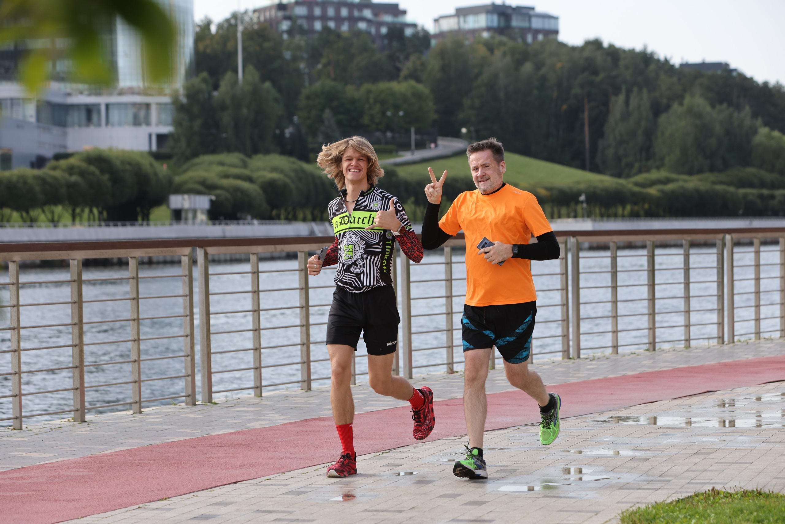 Последний летний старт 5 вёрст Павшинская пойма. Фотограф Сергей Ловкий