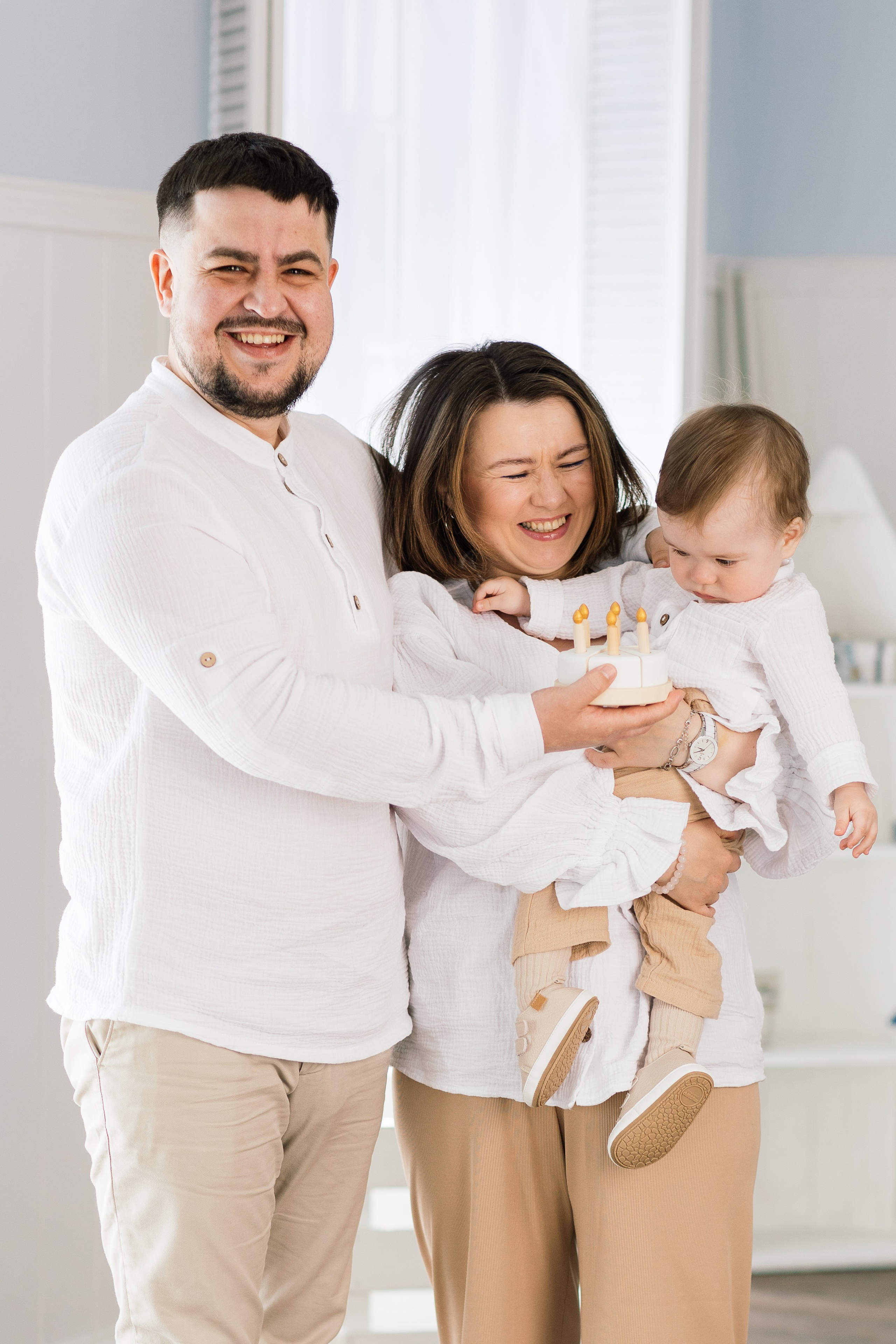 Фотосессия на годик. Семейный фотограф Толстикова Кристина