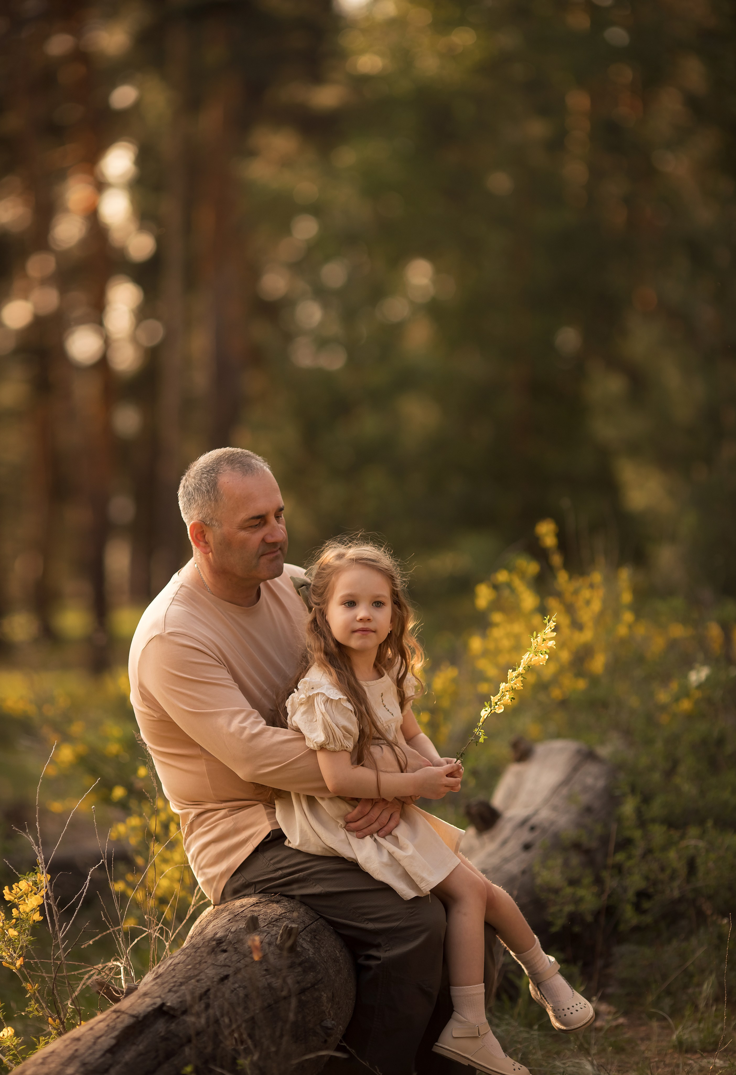 В весеннем лесу. Семейный и детский фотограф в Саратове Полина Коткина