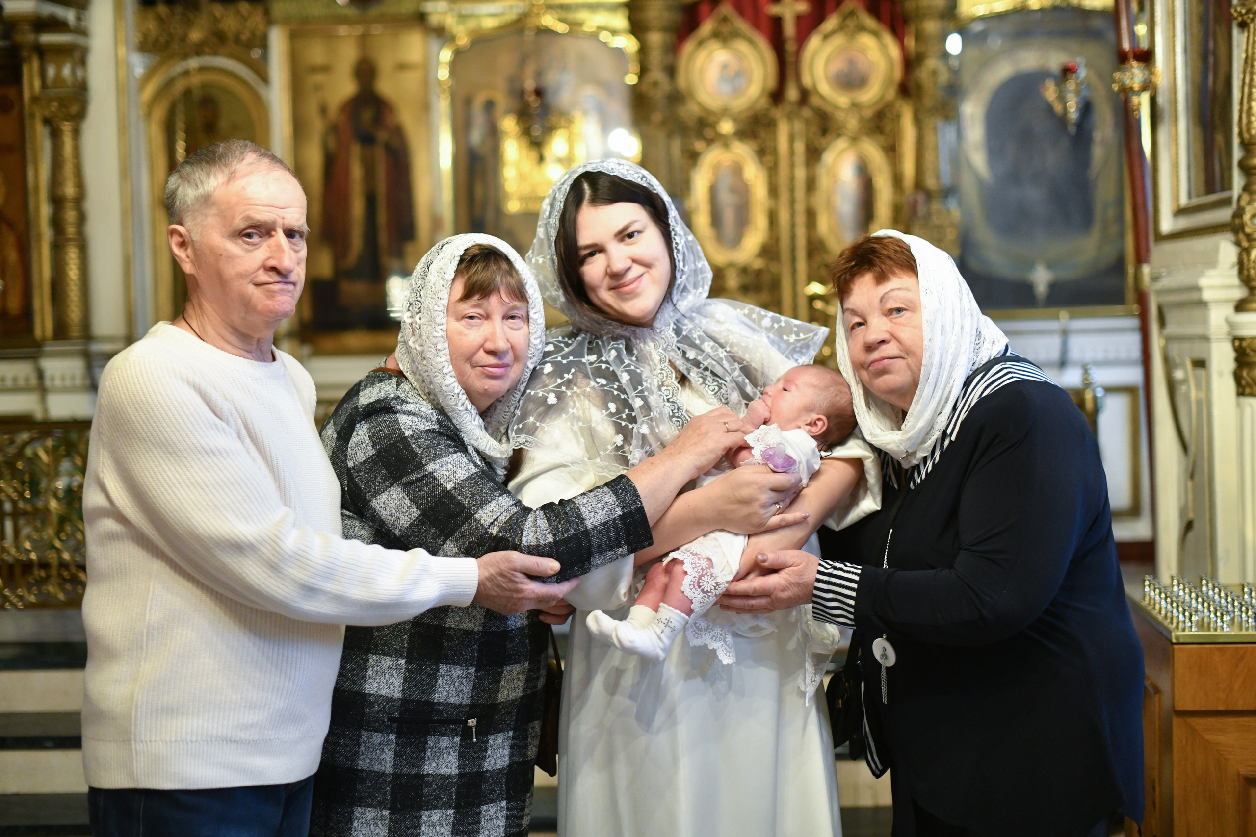 Крещение Серафимы. Церковь Петра и Павла на Яузе. Фотограф Крещения и Венчания в Москве и МО