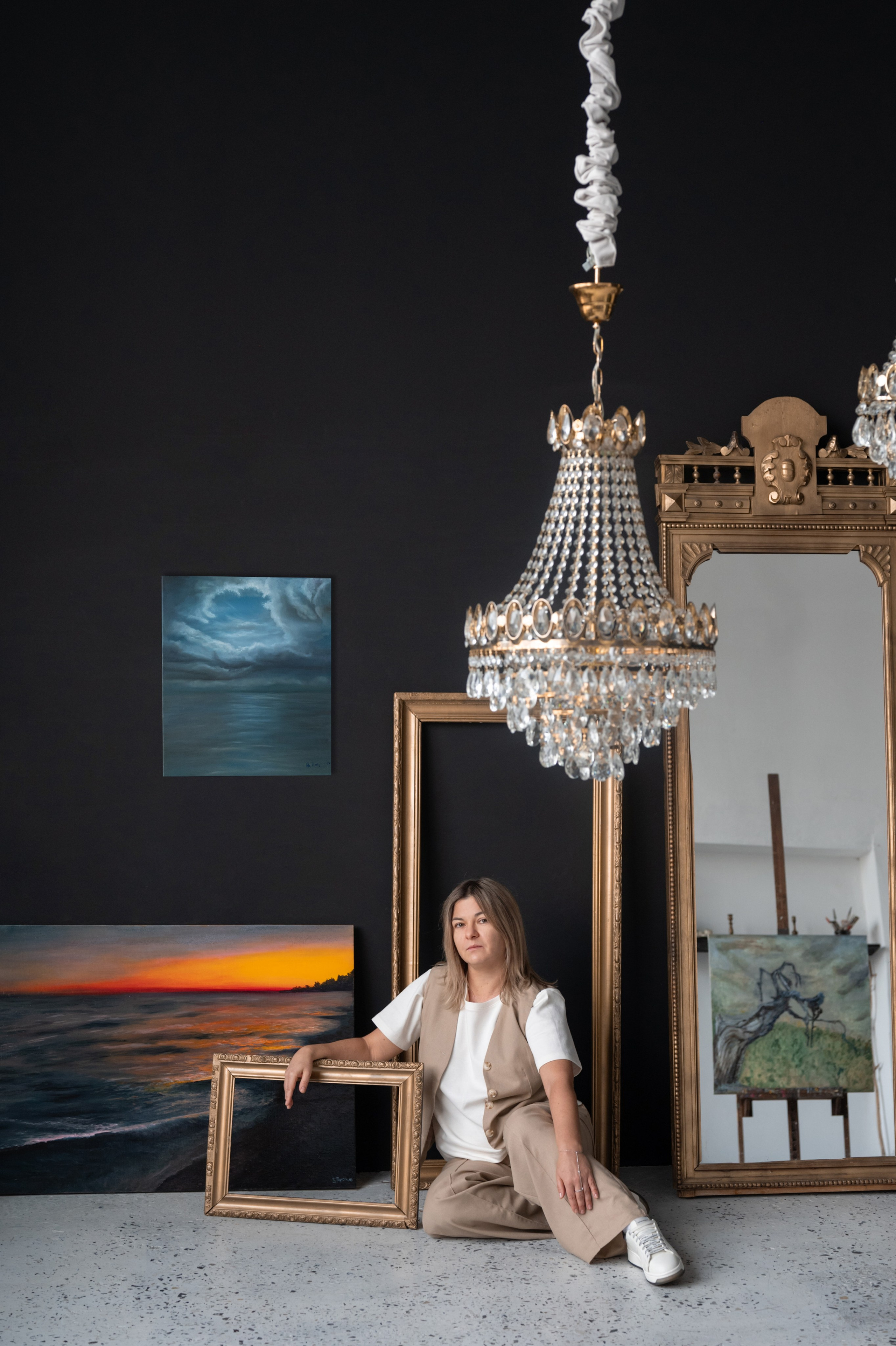 Фотосессия для художника. Фотограф Юлия Кондратьева