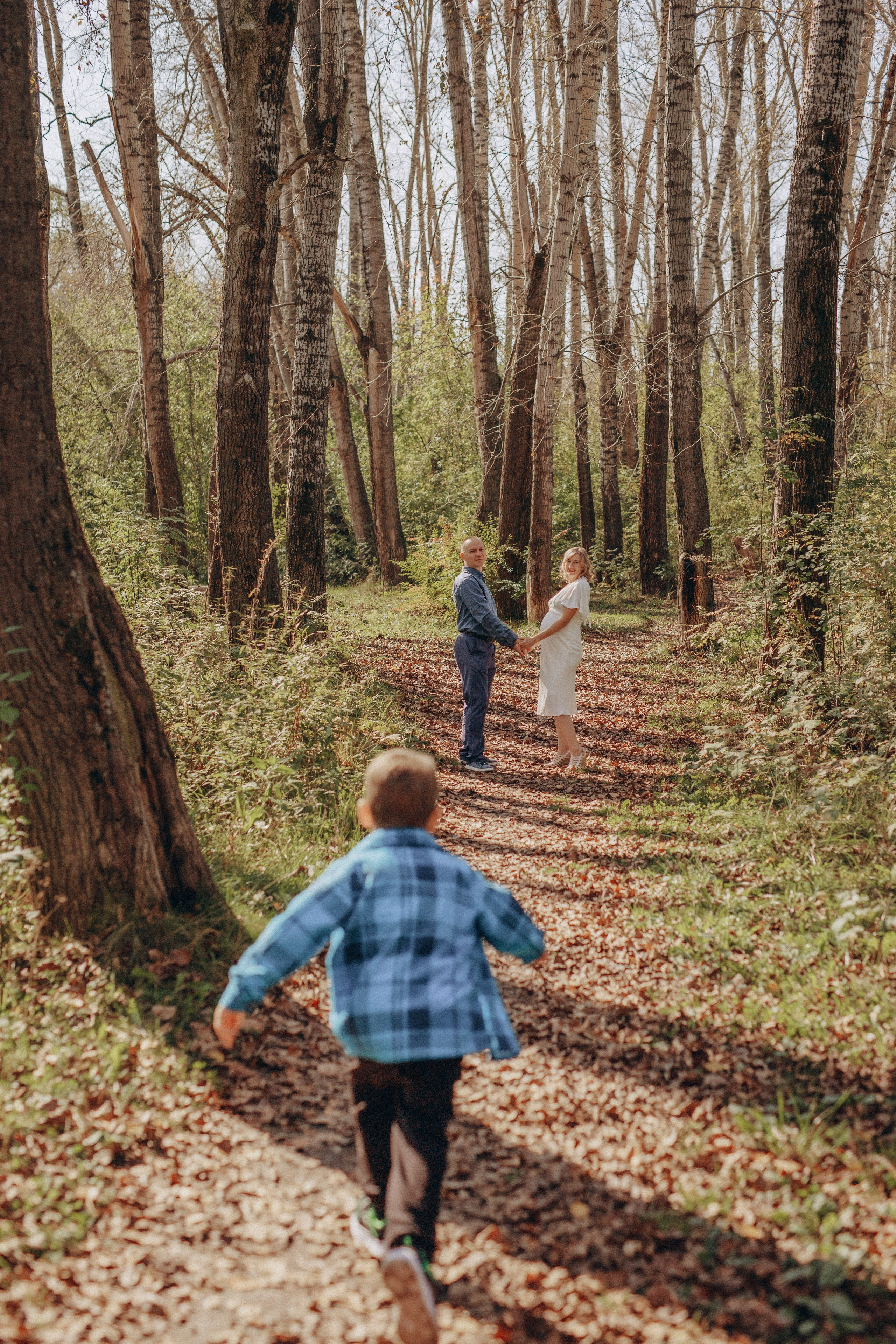 Елена и семья. Фотограф Анастасия Петрова