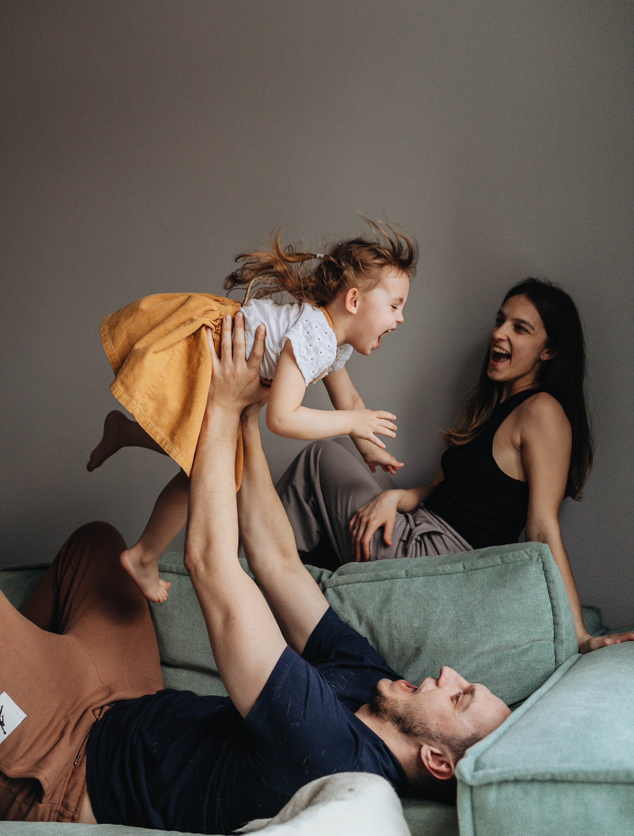 Юра, Яна и Алиса. Семейный фотограф Юлия Клишина