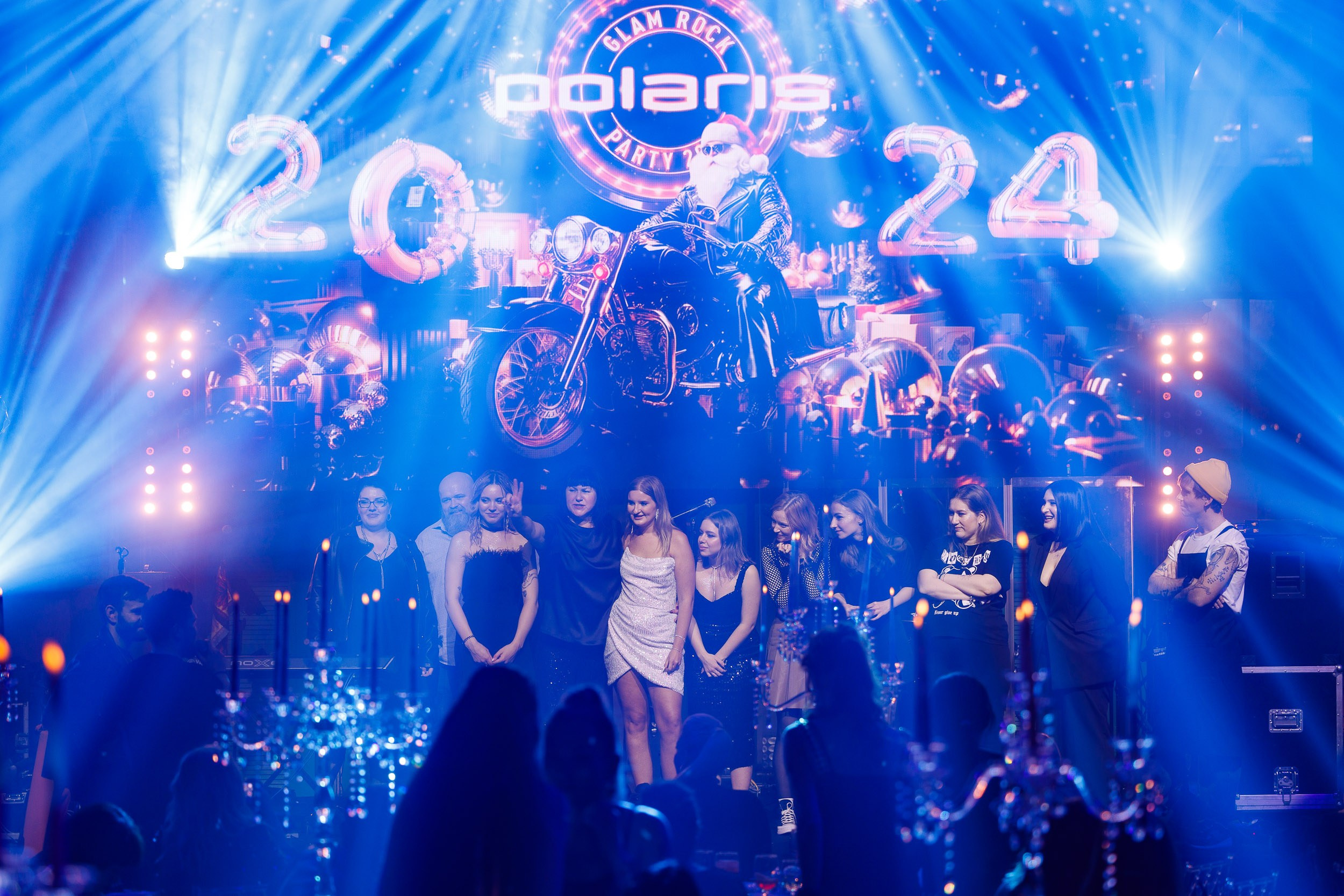 Новый год в стиле глэм-рок. Kirillova Studio — мастерская декора и событий Юли Кирилловой