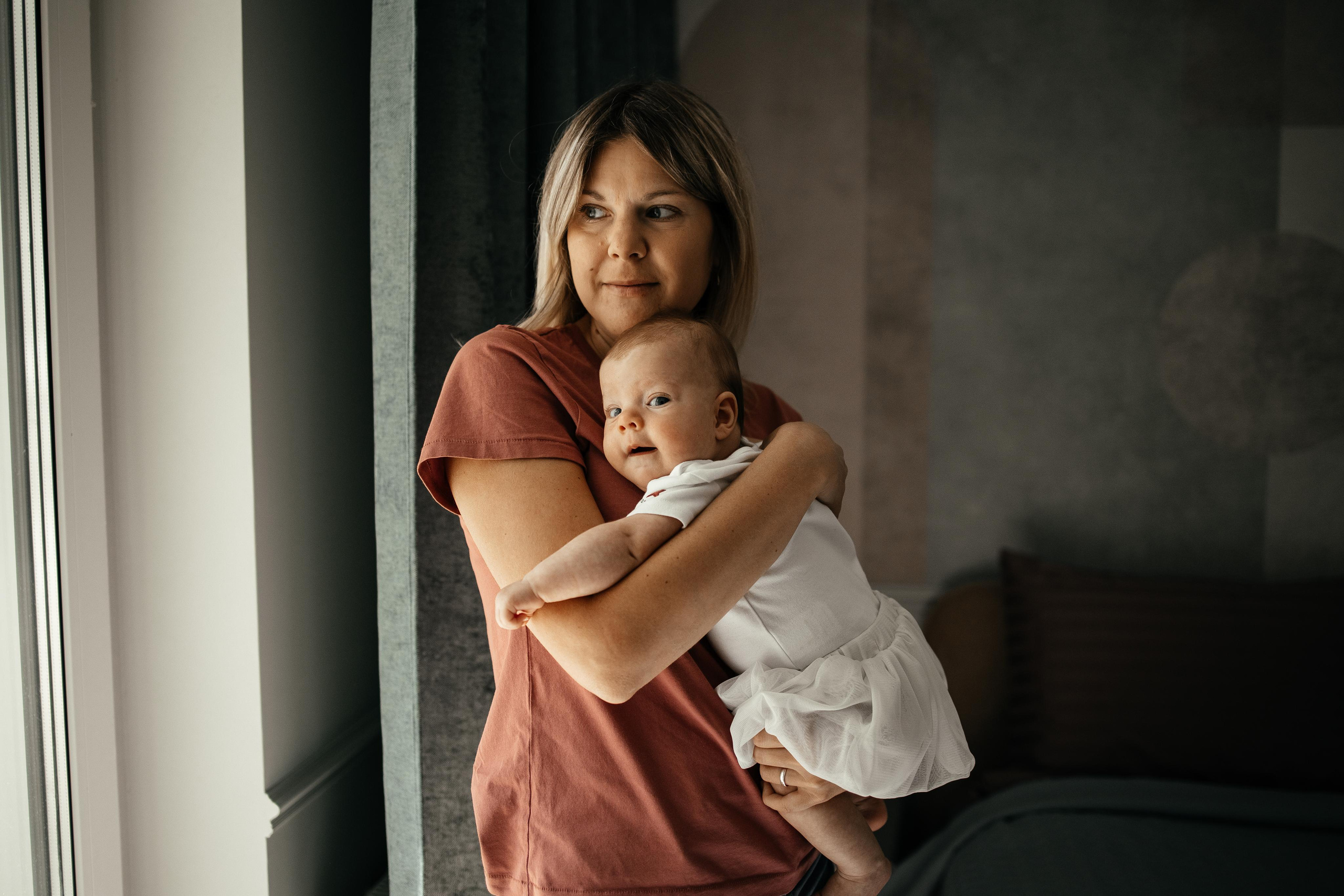 Аня. Newborn lifestyle фотограф Екатерина Будиновская