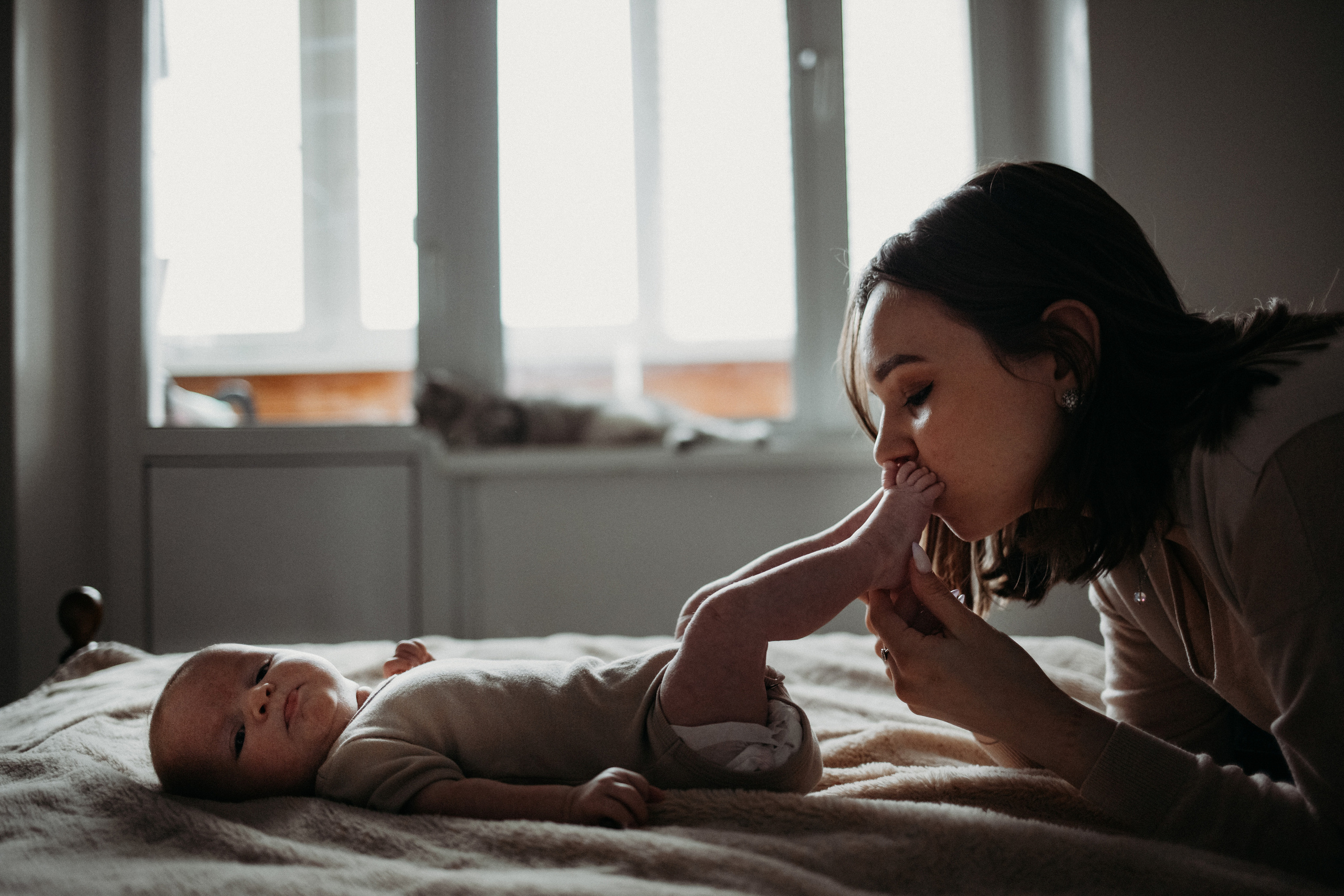 Адель. Newborn lifestyle фотограф Екатерина Будиновская